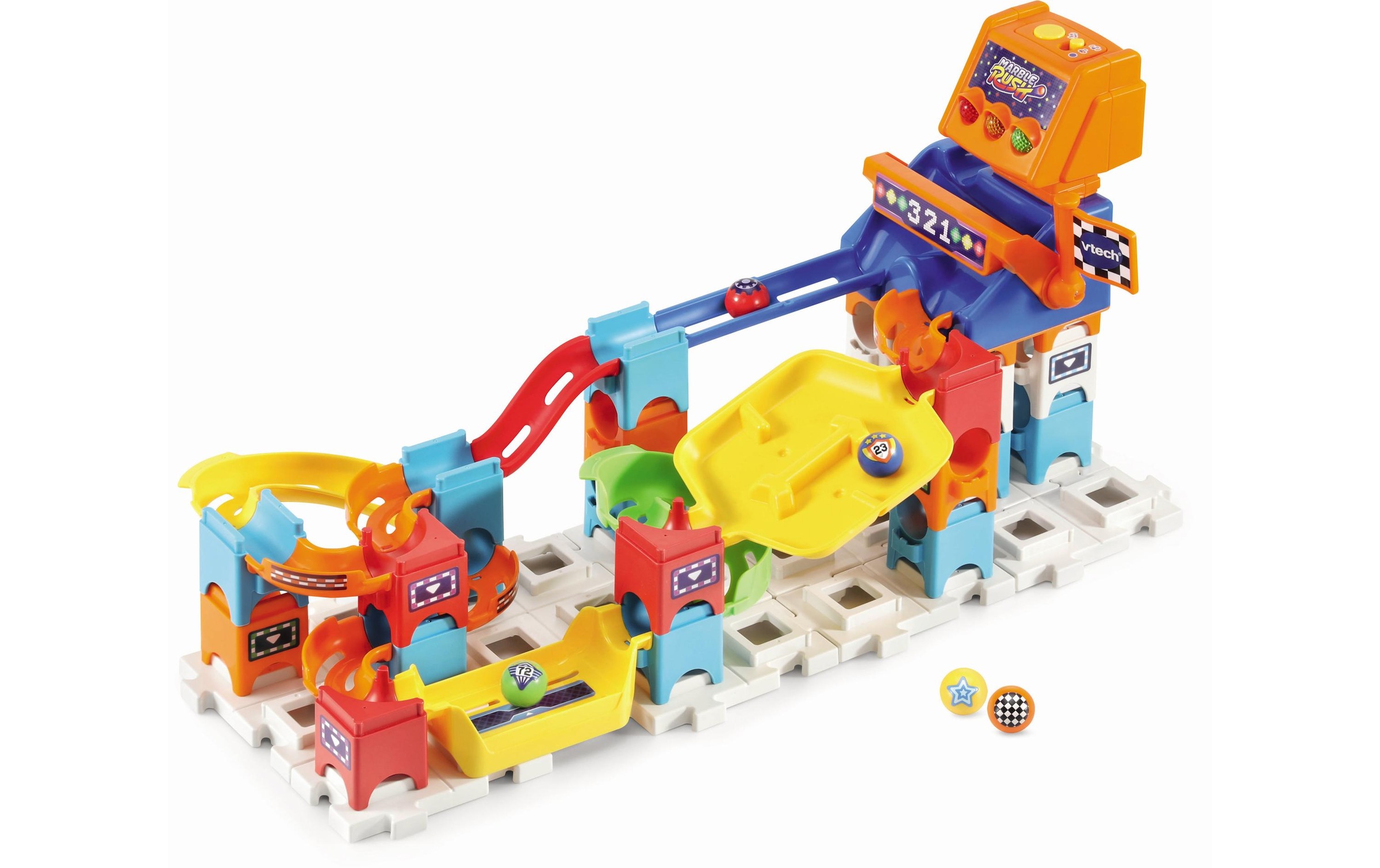 Vtech® Kugelbahn »Electronic M200E«, (69 tlg.)