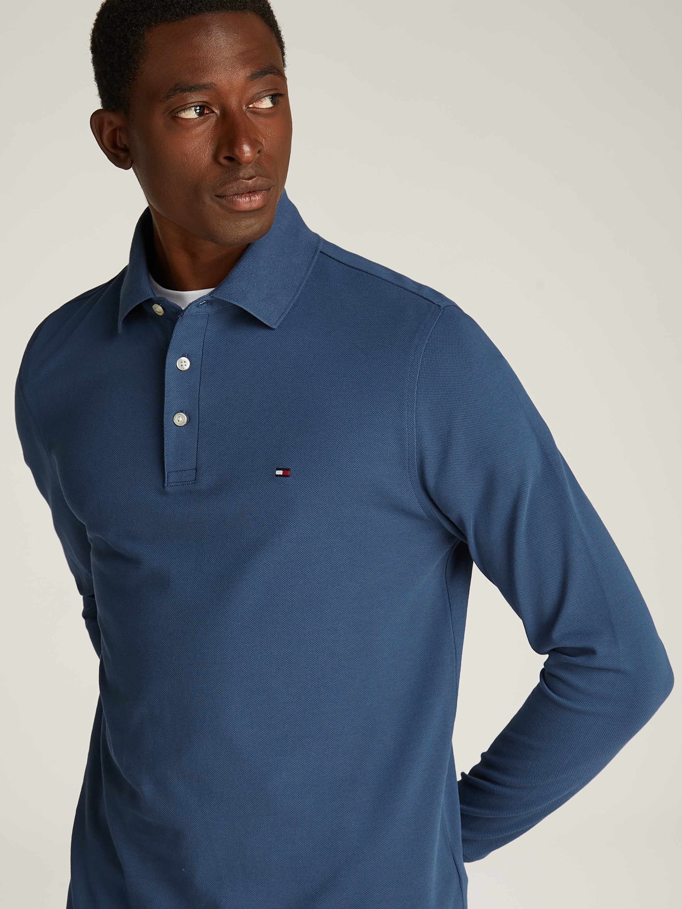 Tommy Hilfiger Langarm-Poloshirt »1985 SLIM LS POLO«