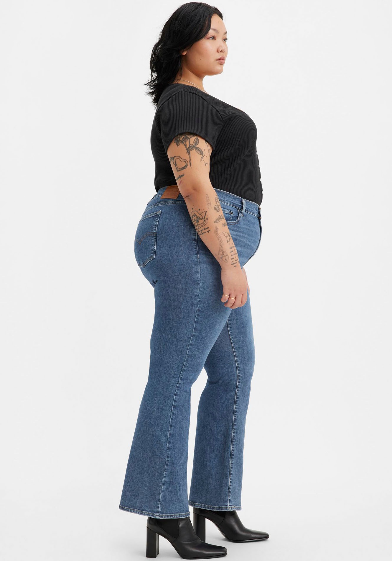 Levi's® Plus Bootcut-Jeans »726 PL HR FLARE«