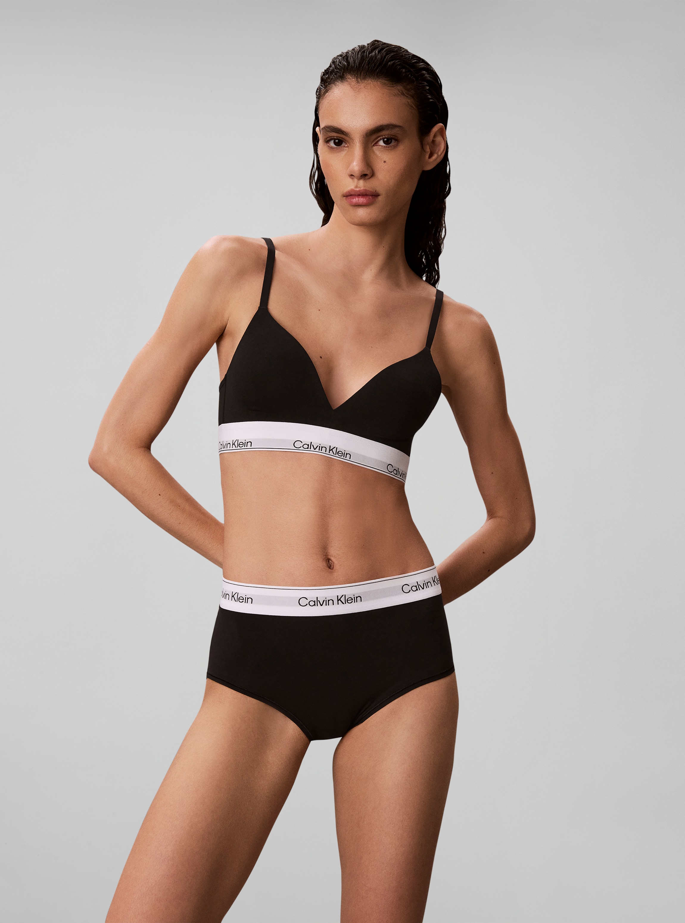 Calvin Klein Underwear High-Waist-Hipster »HIGH WAIST HIPSTER« Regular fit mit elastischem Bund