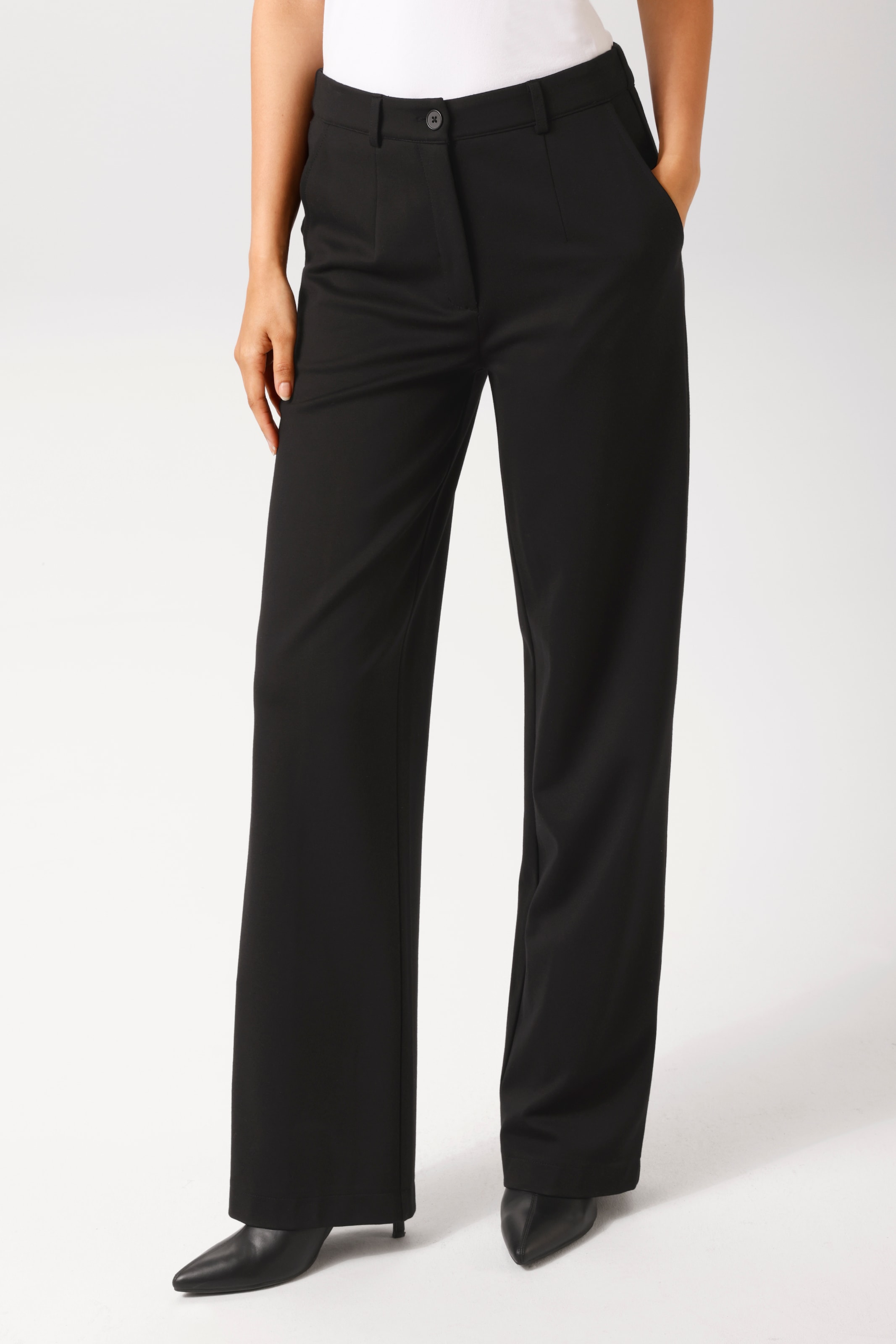 Image of Aniston CASUAL Jerseyhose mit weitem, geraden Bein - NEUE KOLLEKTION