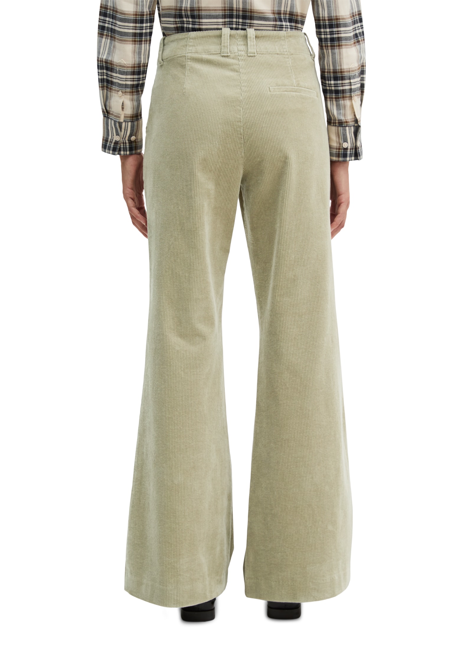 Marc O'Polo Cordhose  flared aus Organic Cotton Stretch