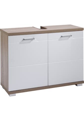 Waschbeckenunterschrank »Nebraska«, Breite 80 cm, Badezimmerschrank, MDF-Fronten in...