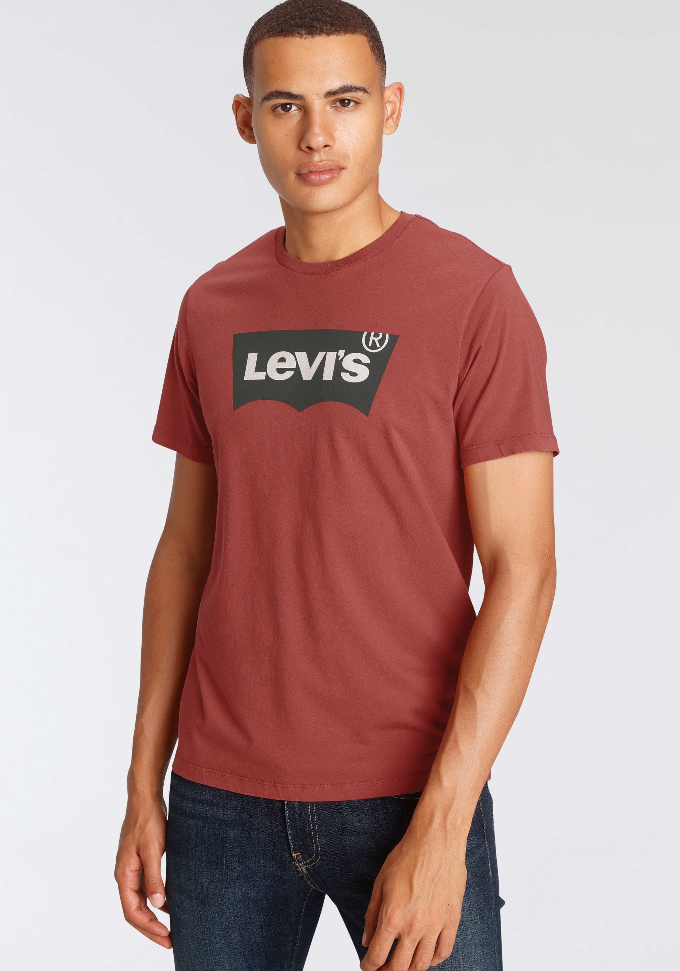 Image of Levi's® T-Shirt »LE GRAPHIC CREWNECK TEE«, mit Batwing-Logo bei Ackermann Versand Schweiz