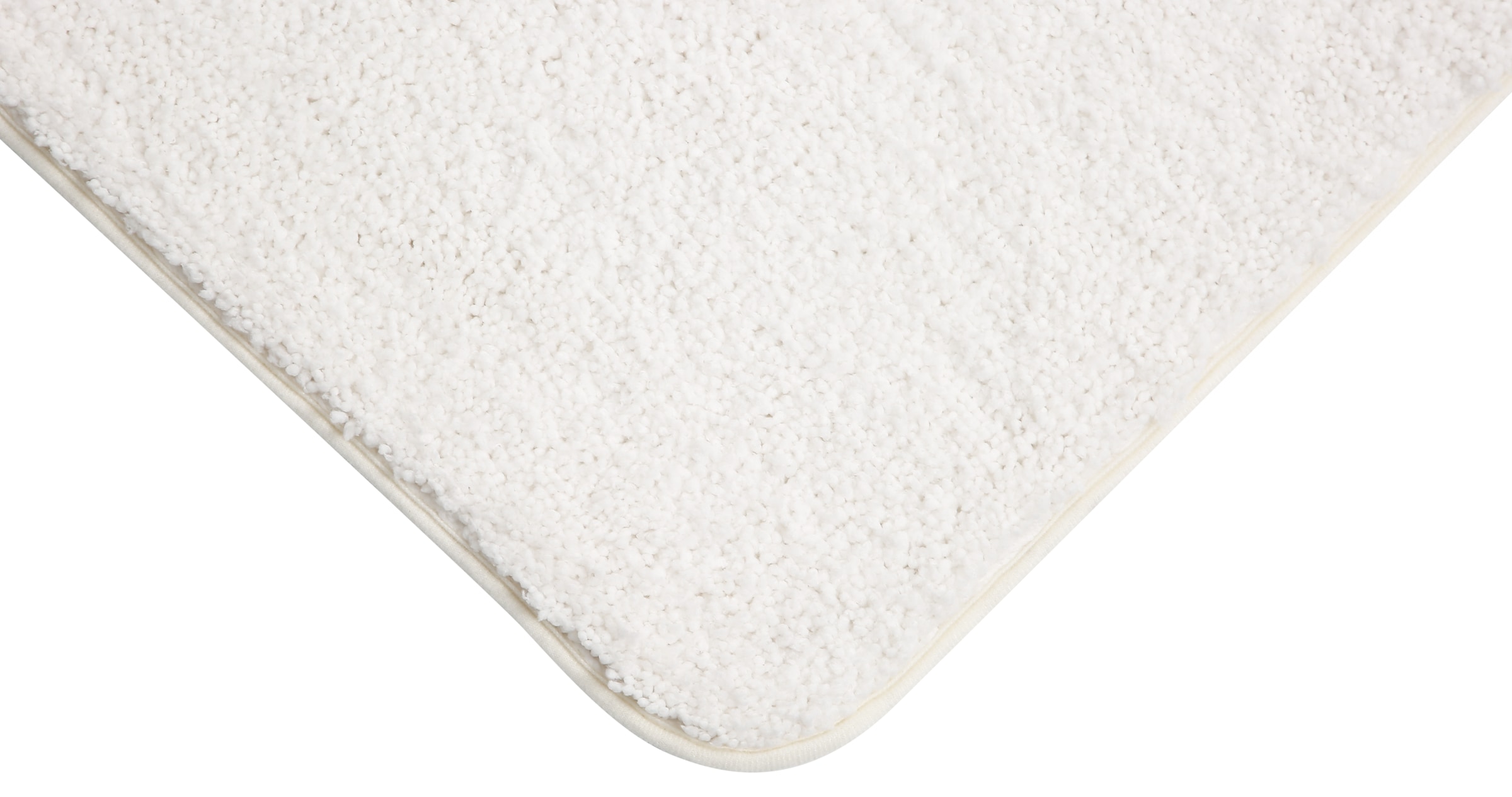 my home Badematte »Regona, Badteppich, Badvorleger, Badezimmer Teppich«, rutschhemmend beschichtet, fussbodenheizungsgeeignet-schnell trocknend-strapazierfähig, Uni Farben, besonders weich, als rechteckig und halbrund erhältlich