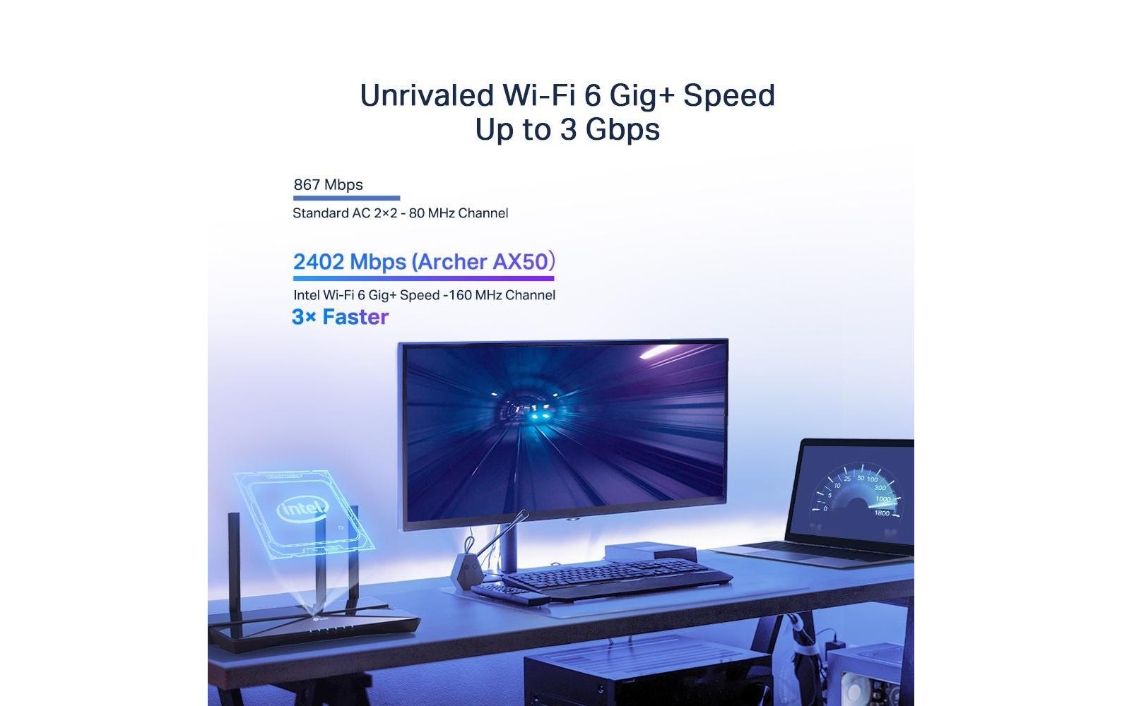 TP-Link WLAN-Router »Dual-Band WiFi Archer AX50«
