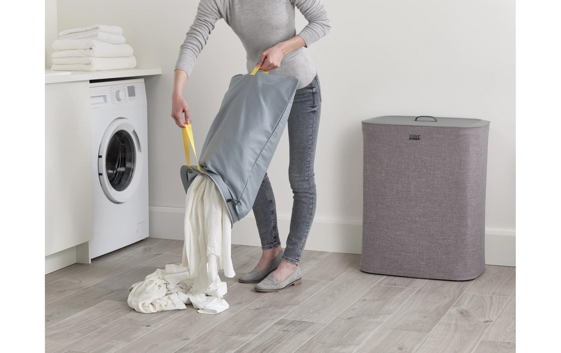 Joseph Joseph Trieur à linge »Tota 90 L, 2x 45 L«