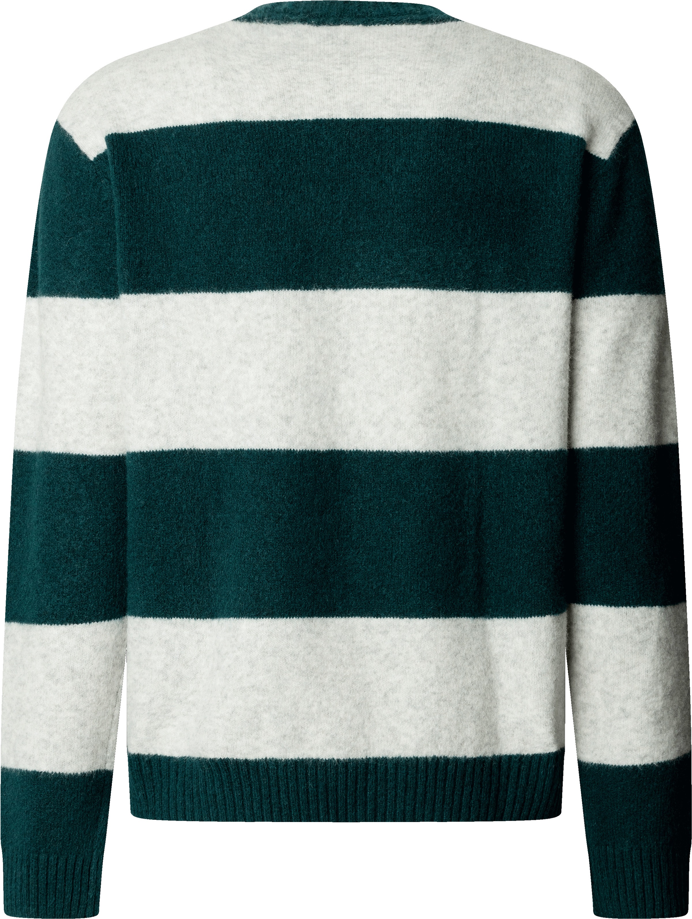 Pepe Jeans Pull en tricot »DEACON STRIPES« mit Streifenstruktur, Label-Aufnäher