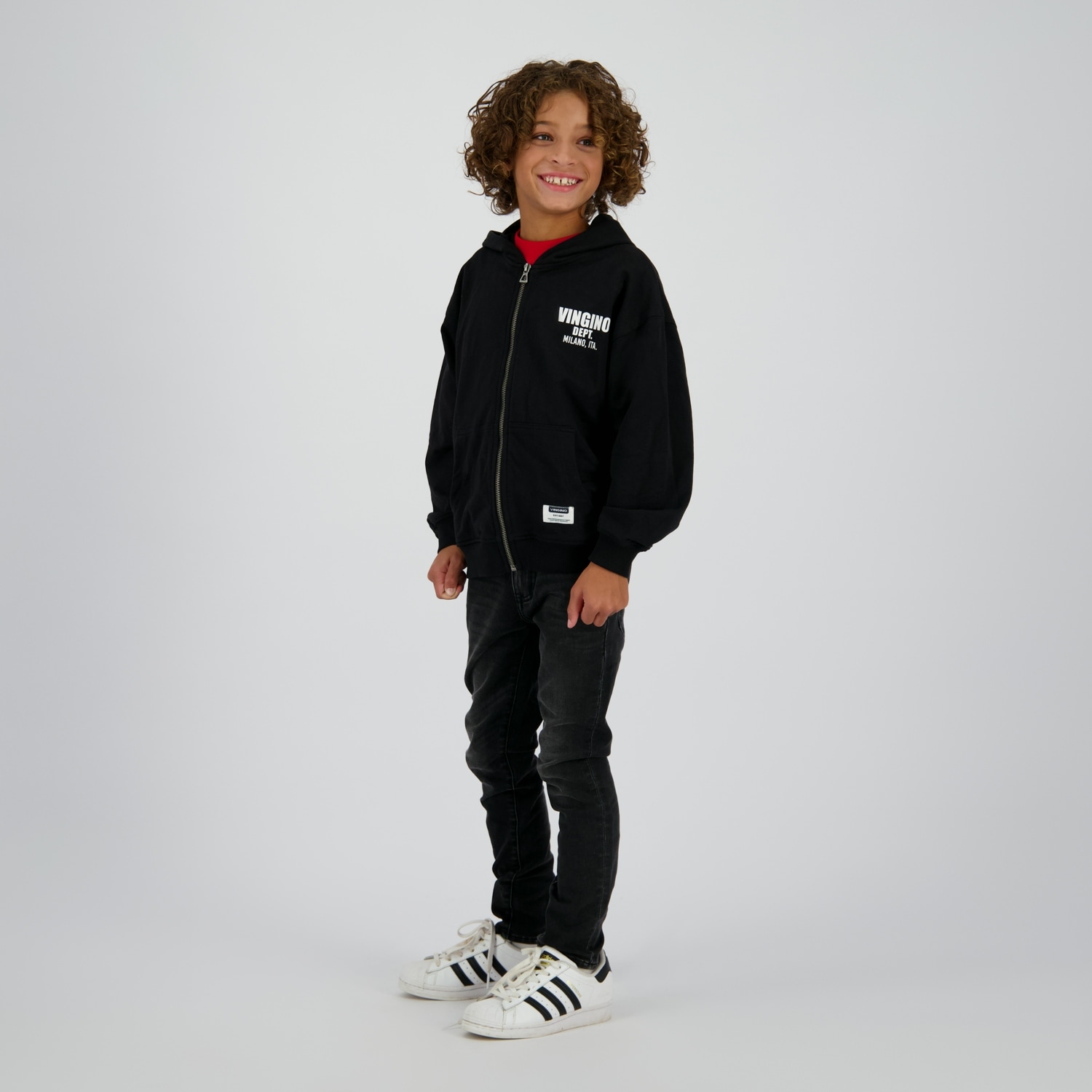 Vingino Jeans à 5 poches avec stretch, coupe skinny, pour garçons