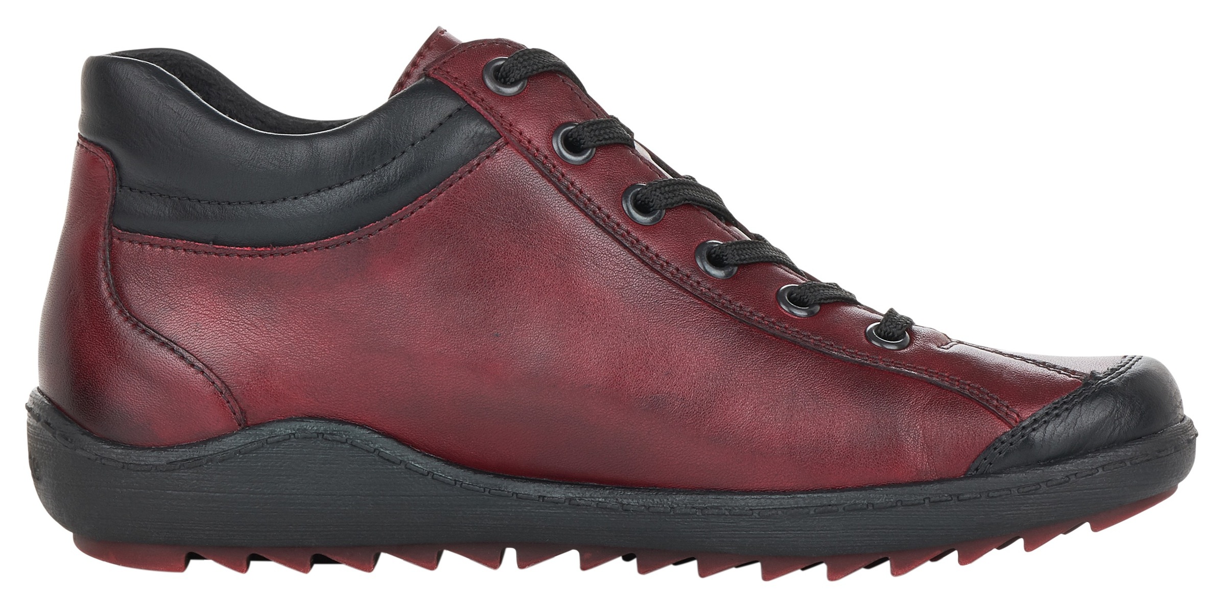 Remonte Schnürboots, Flats, Komfortschuh, Boots mit seitlichem Reissverschluss