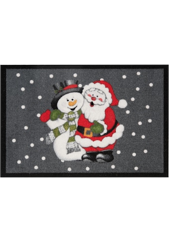 HANSE Home Fussmatte »Santa Snowman«, rechteckig, 7 mm Höhe, In und Outdoor geeignet,... kaufen