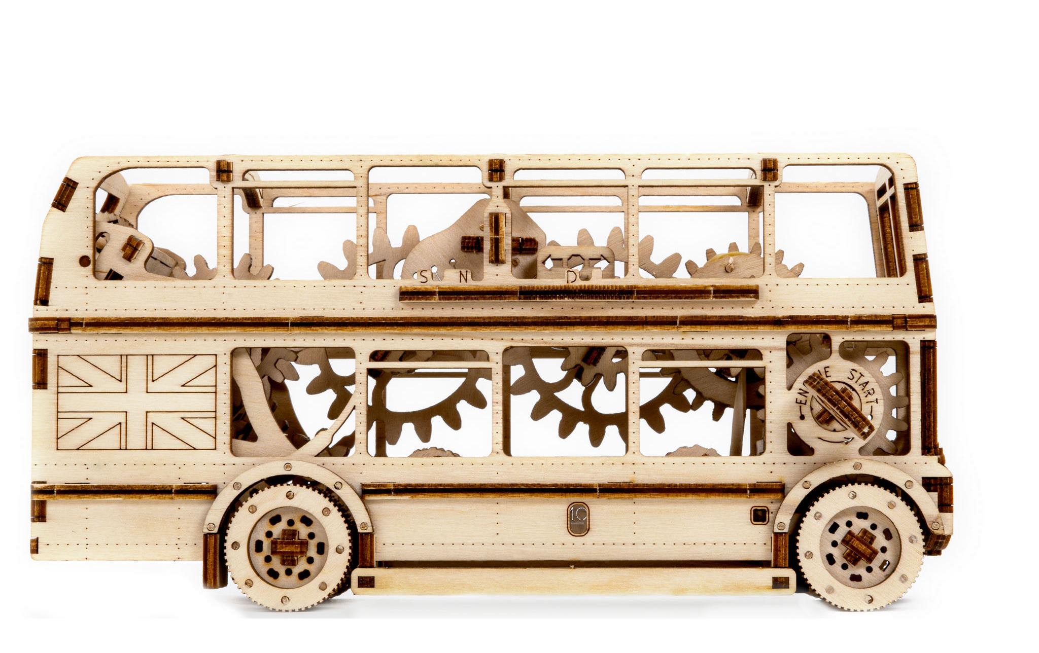 Revell® Modellbausatz »Tiny Adventures – London Bus Holzbausatz« 216 Stk. tlg.