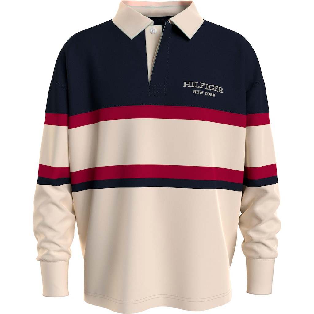 Tommy Hilfiger Sweatshirt »MONOTYPE COLOR BLOCK RUGBY«