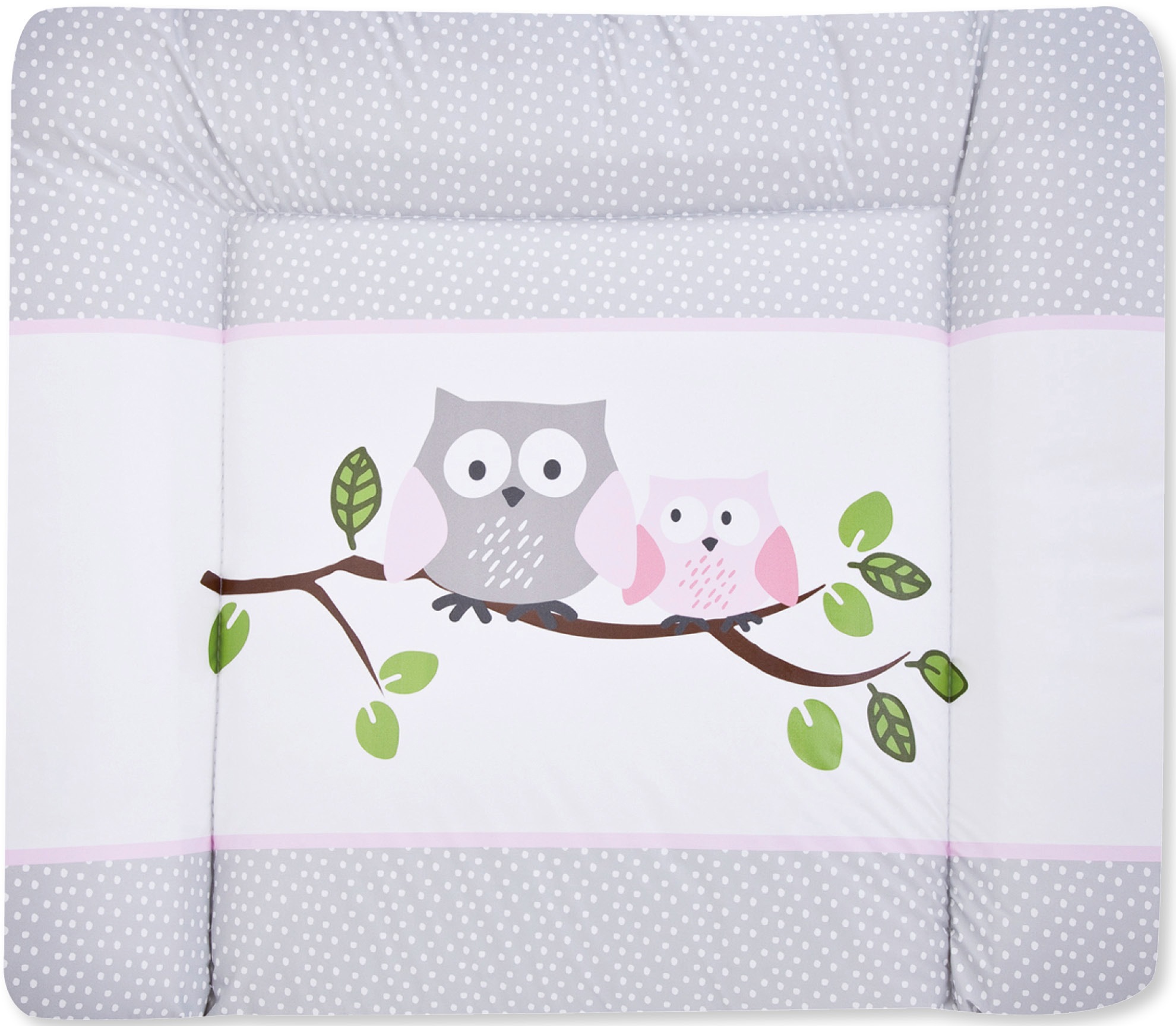 Image of Julius Zöllner Wickelauflage »Softy - Kleine Eulen, rosa«, (1 tlg.), Made in Germany bei Ackermann Versand Schweiz