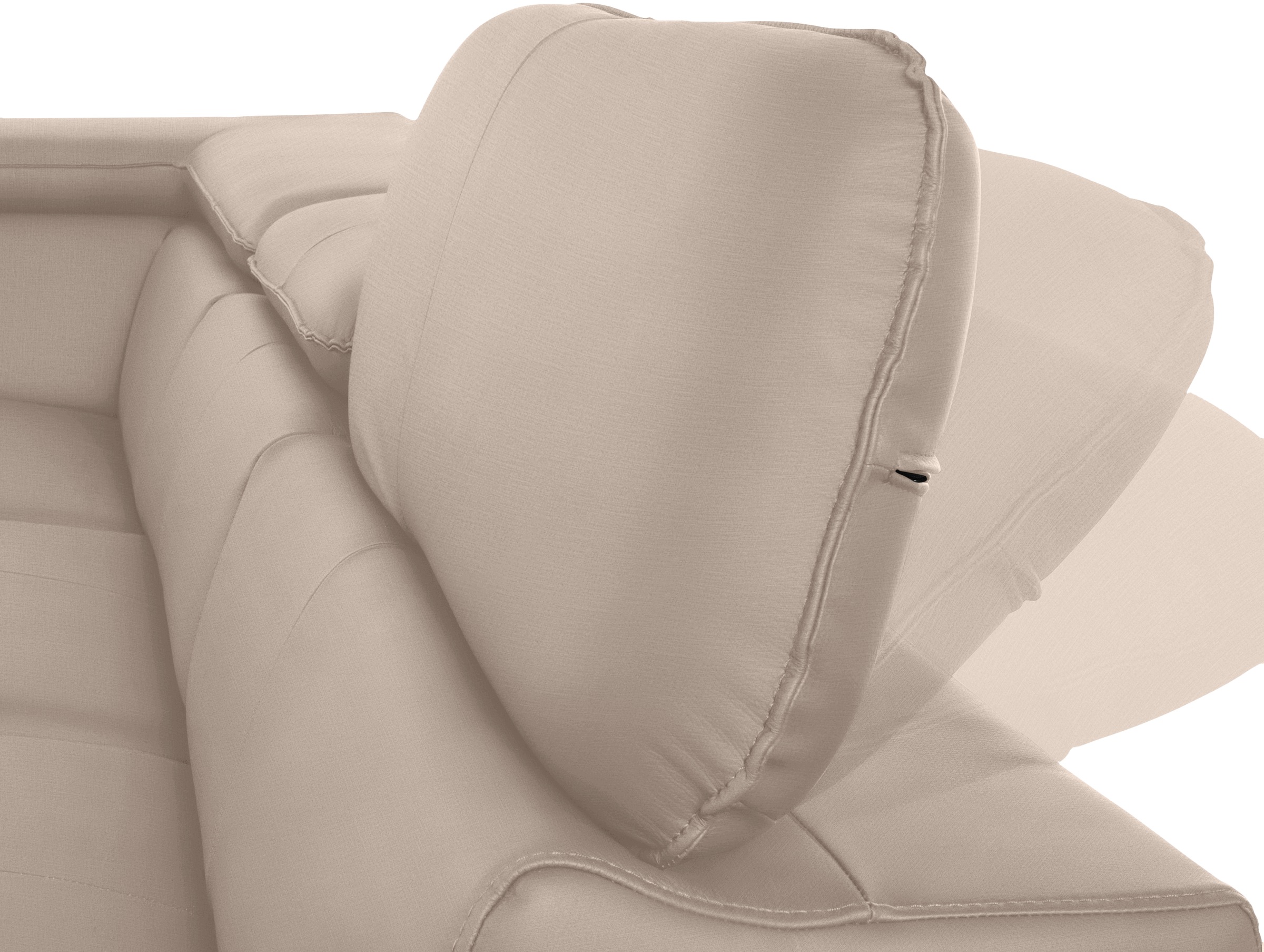 COTTA Ecksofa »Driver L-Form«, mit Kopfteilverstellung, wahlweise mit Bettfunktion & Bettkasten