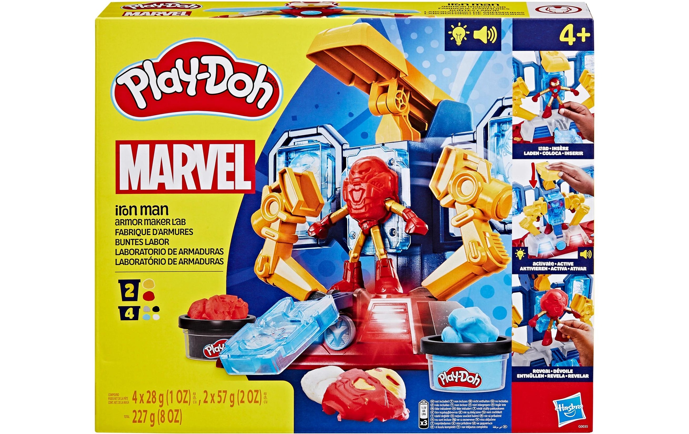 Play-Doh Knete »Marvel Iron Man: Buntes Labor«, (Set)