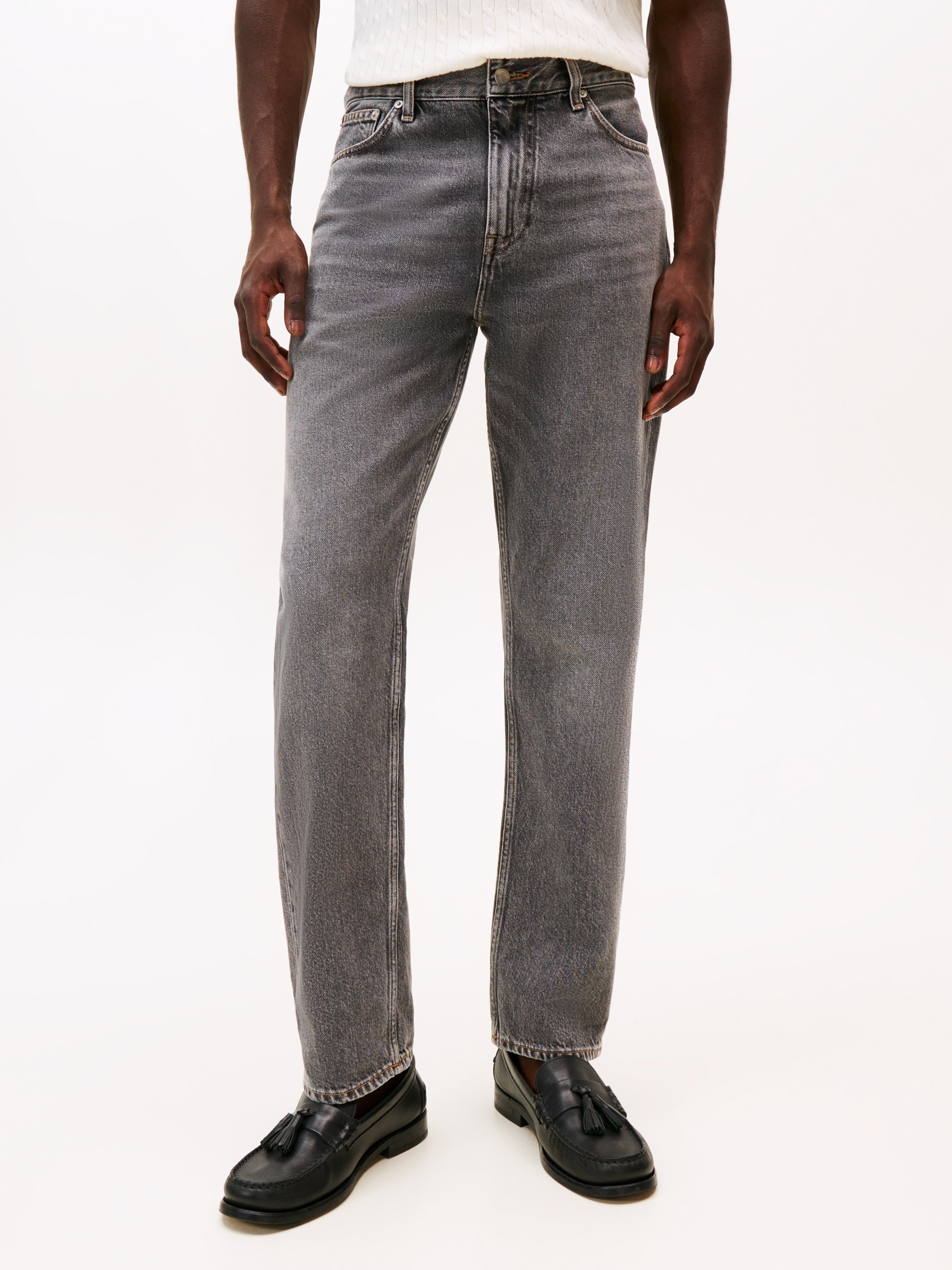 Image of Tommy Hilfiger Straight-Jeans in blauer Waschung