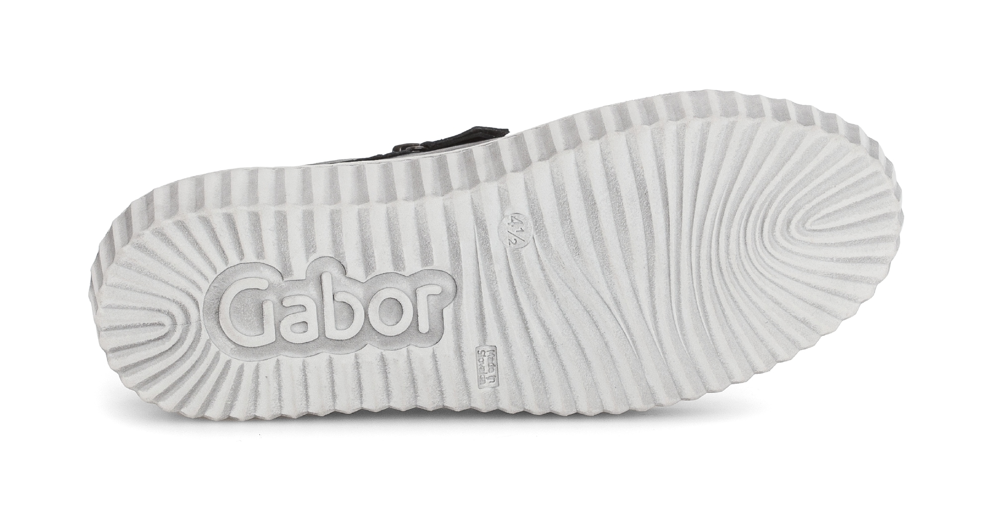 Gabor Plateausneaker  , Freizeitschuh, Halbschuh, Schürer in runder Form
