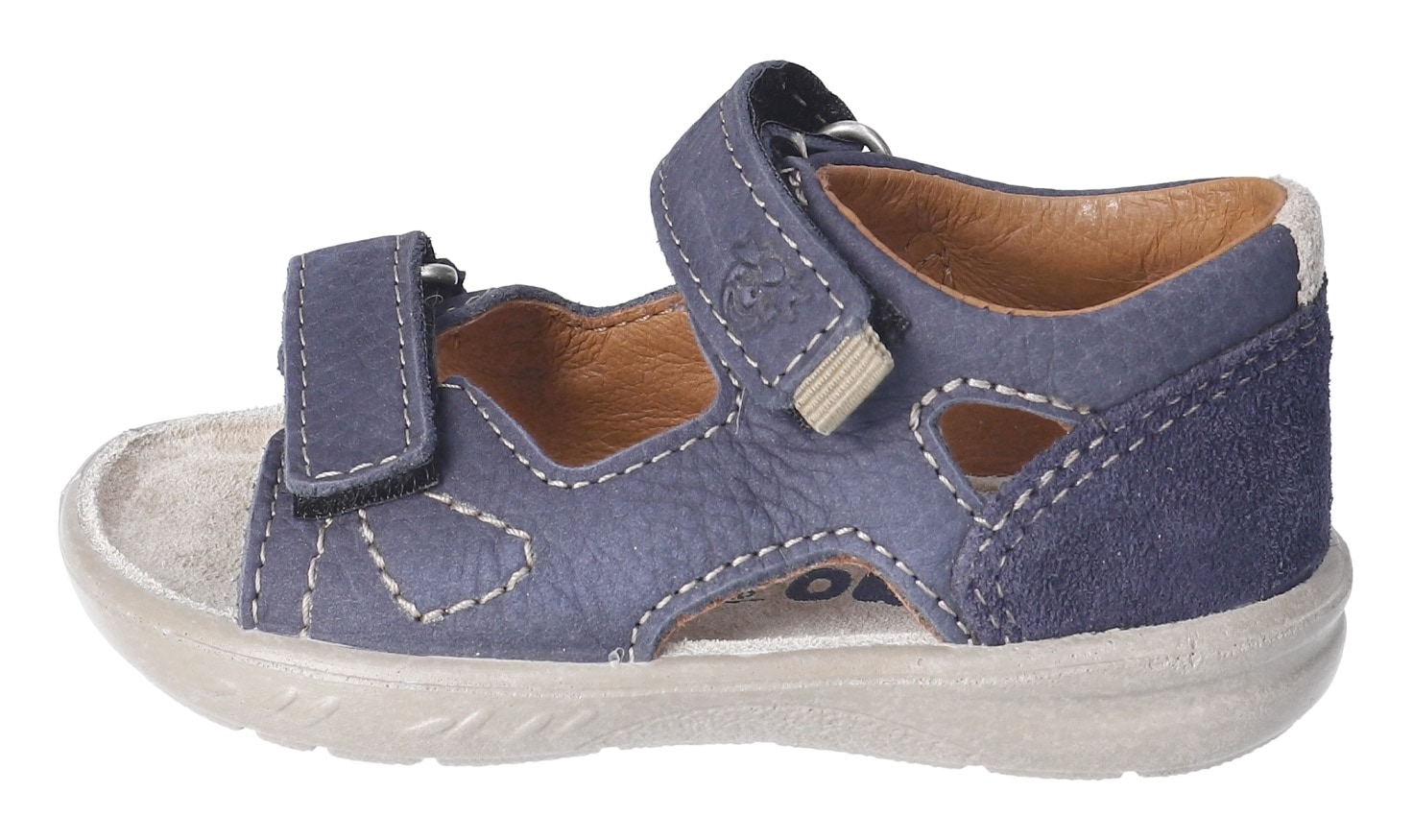 PEPINO by RICOSTA Lauflernschuh »Claas WMS: mittel«  Sandale mit Klett, WMS-System, Leder, Grössenschablone zum Download