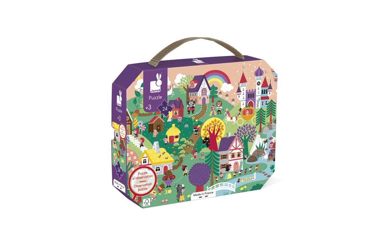 Image of Janod Puzzle »Puzzle Märchen«, (24 tlg.) bei Ackermann Versand Schweiz