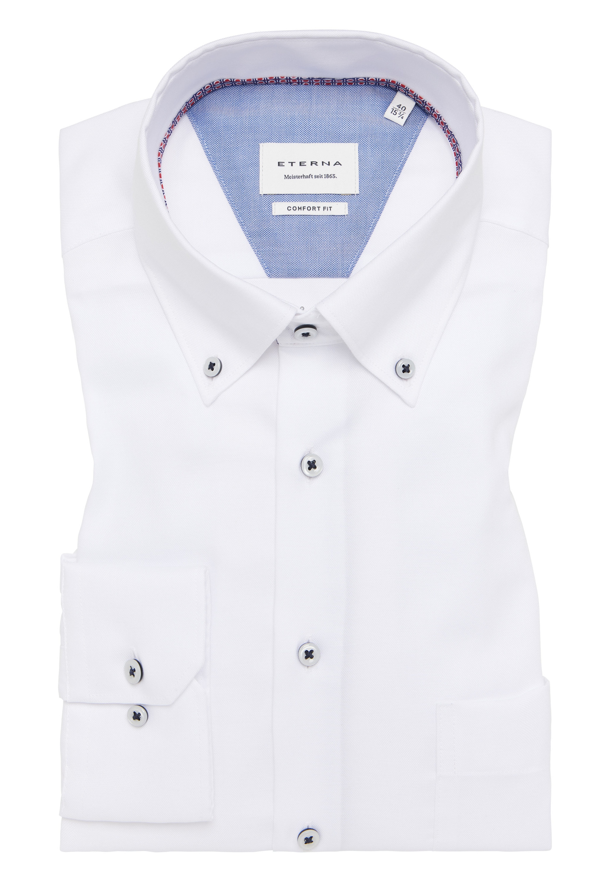 Eterna Chemise à manches longues »COMFORT FIT« NON IRON (bügelfrei)