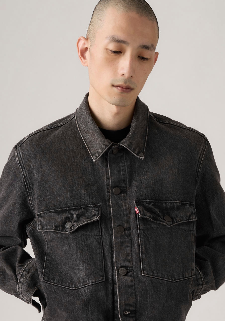 Levi's® Veste en jean »EMBARCADERO STATION« mit kontrastfarbenen Steppnähten