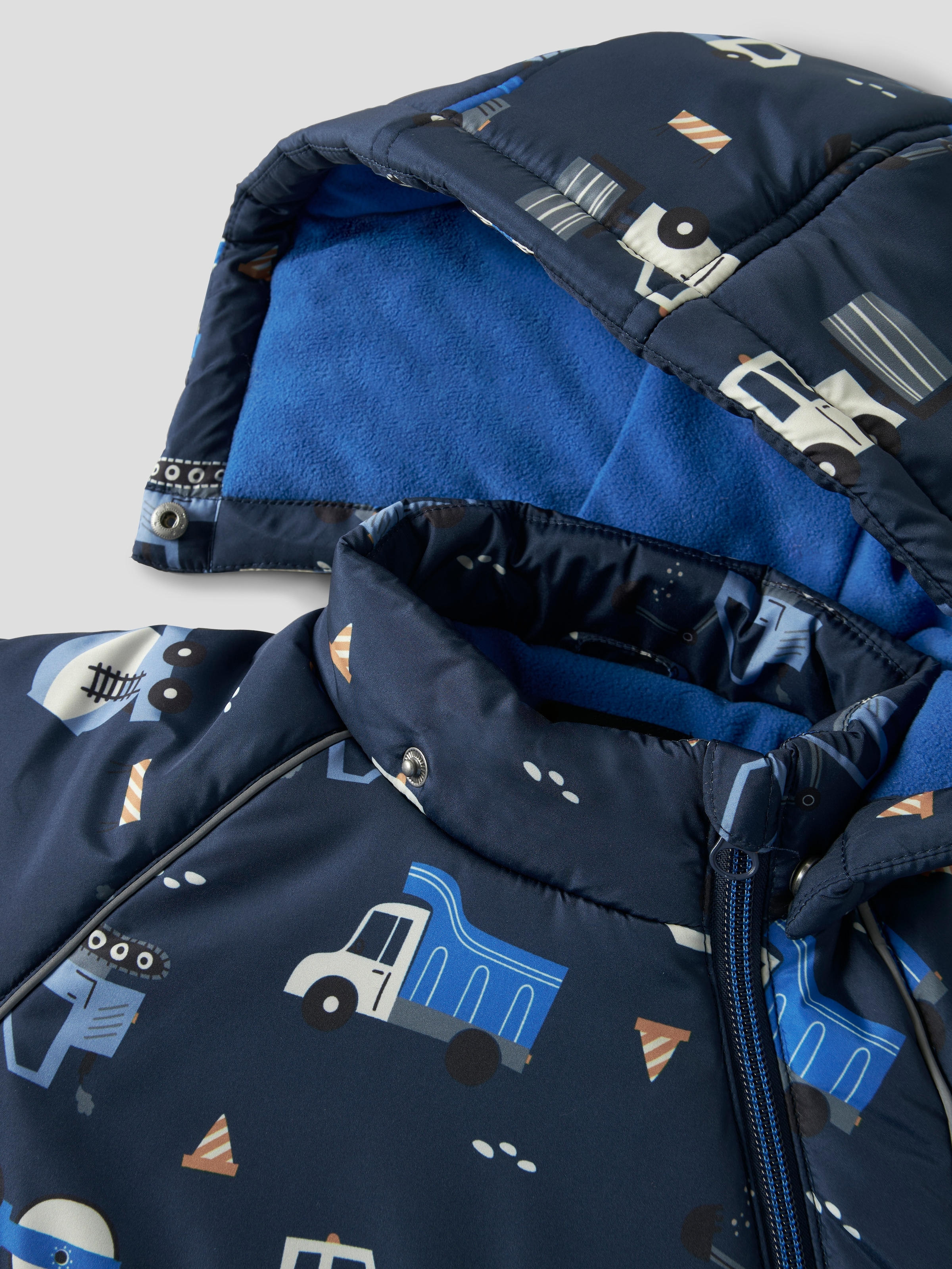 Name It Veste d'extérieur »NMMMICCO JACKET AOP2« avec capuche fibre synthétique, coupe régulière