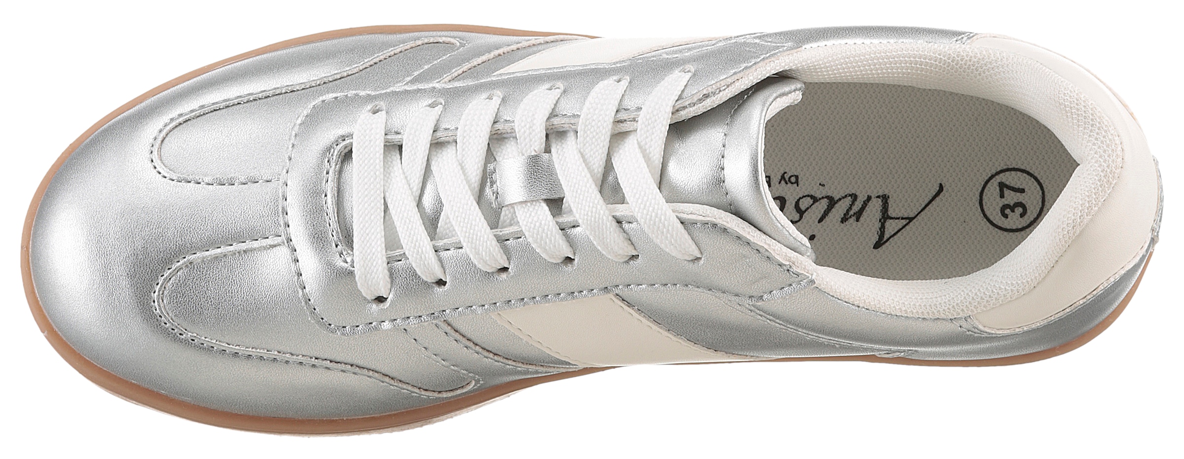 Aniston SHOES Sneaker  , Retro-Sneaker, Freizeitschuh, Schnürschuh - neue KOLLEKTION