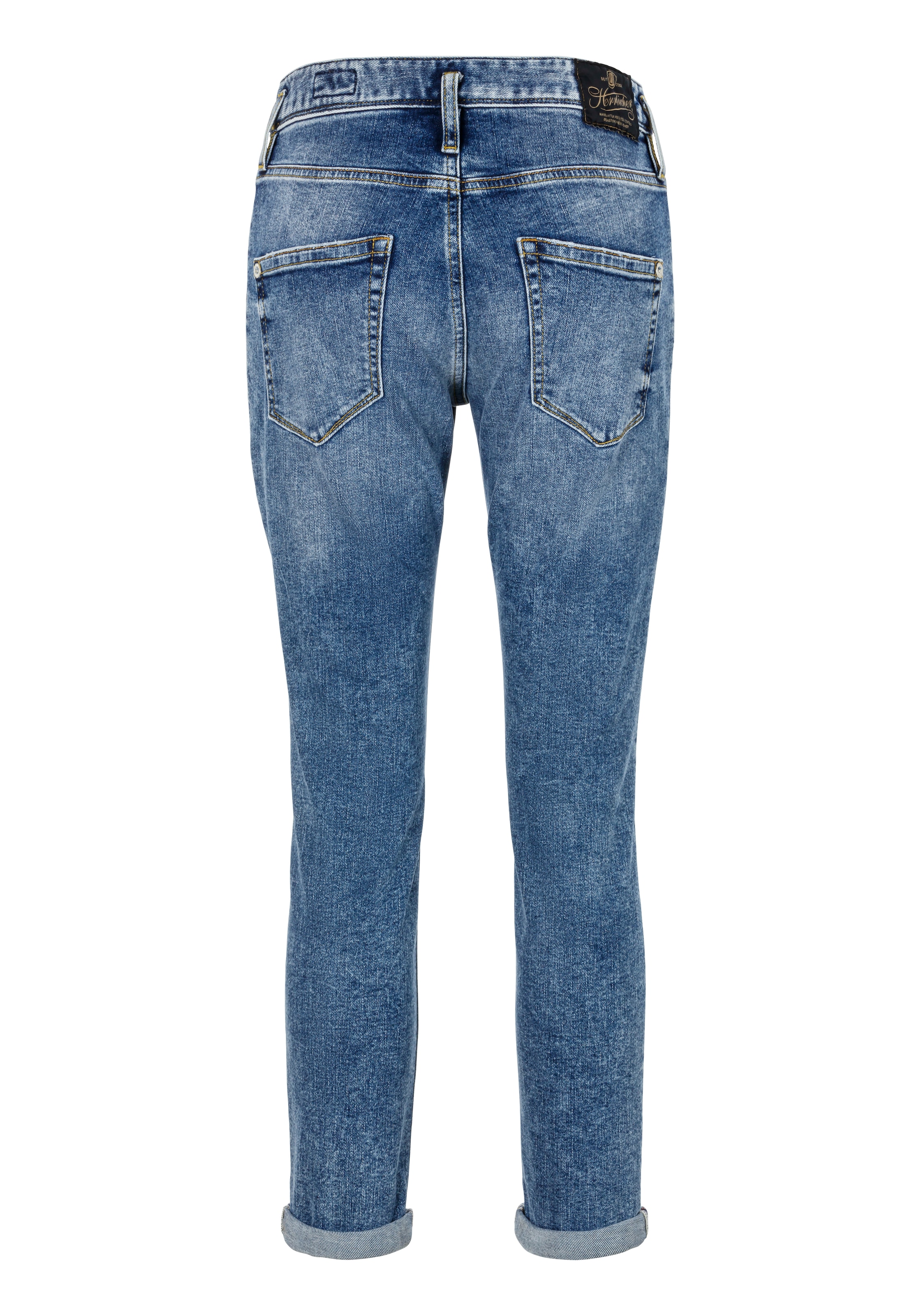Herrlicher 7/8-Jeans »Shyra Cropped Denim«, mit umgeschlagenem Saum
