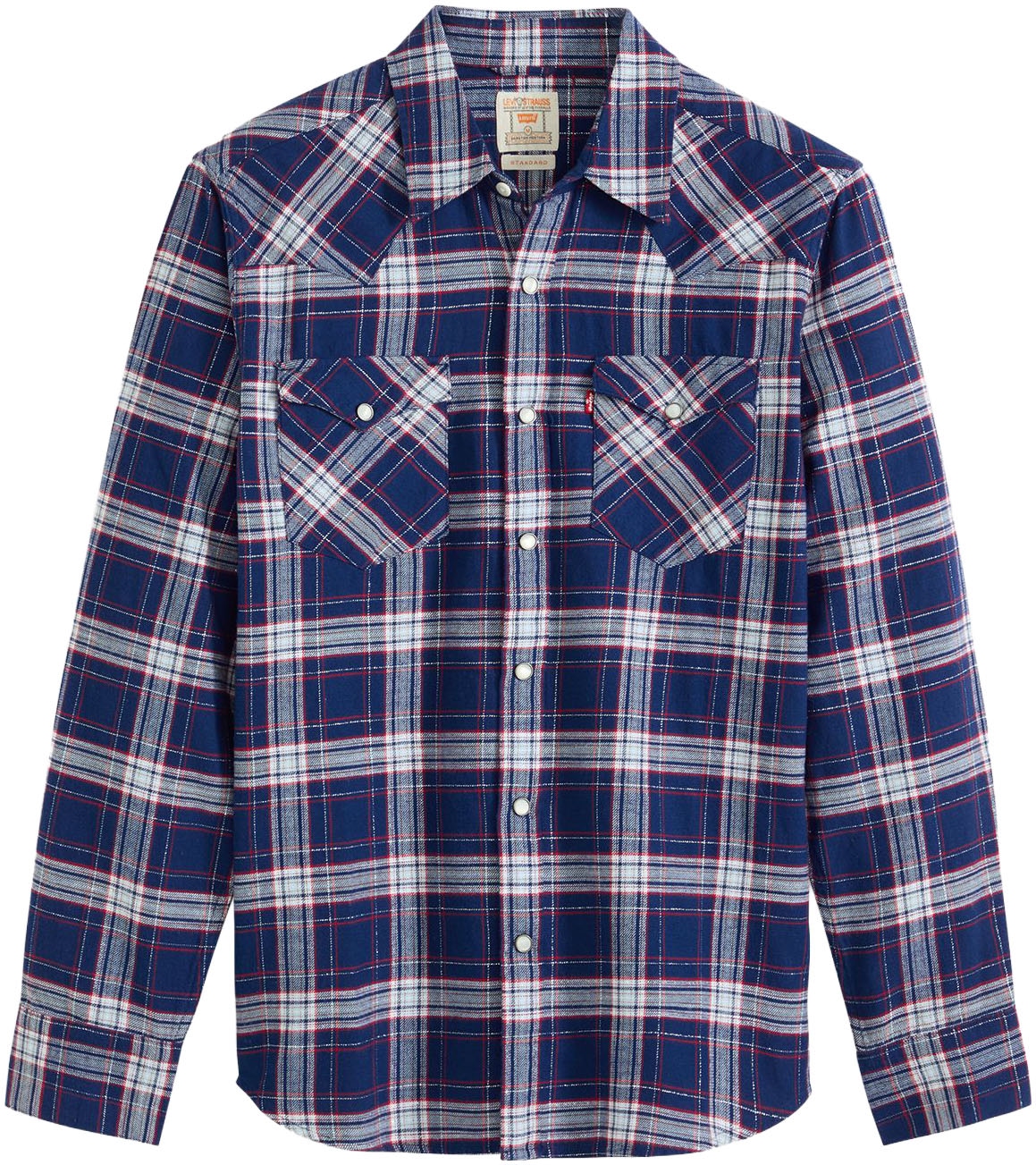 Levi's® Chemise en flanelle »BARSTOW WESTERN STANDARD« in verschiedenen Karo-Dessins
