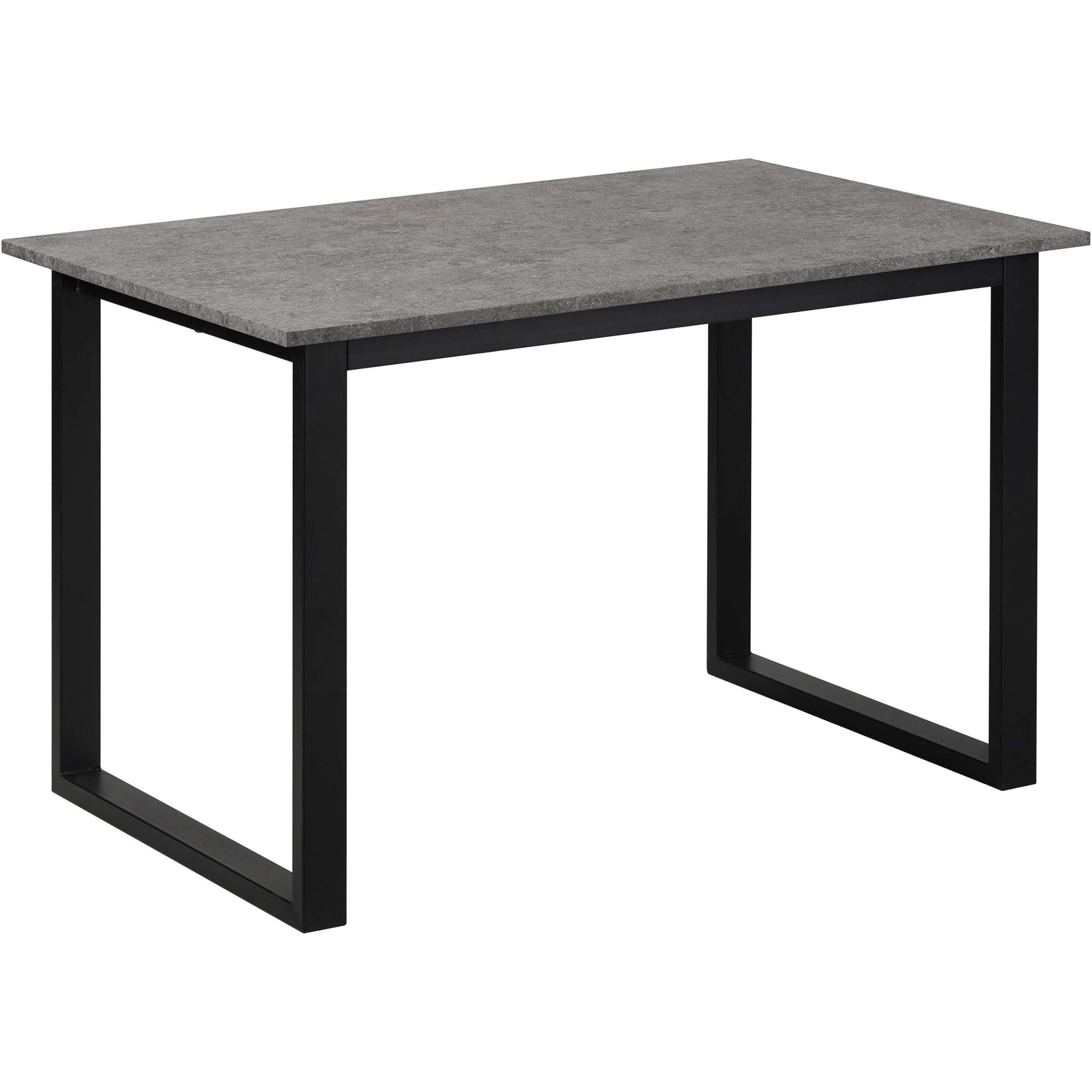 Image of GOODproduct Esstisch "Barcell" schwarzes Metallgestell, Plattenvarianten wählbar, sowie Grössen
