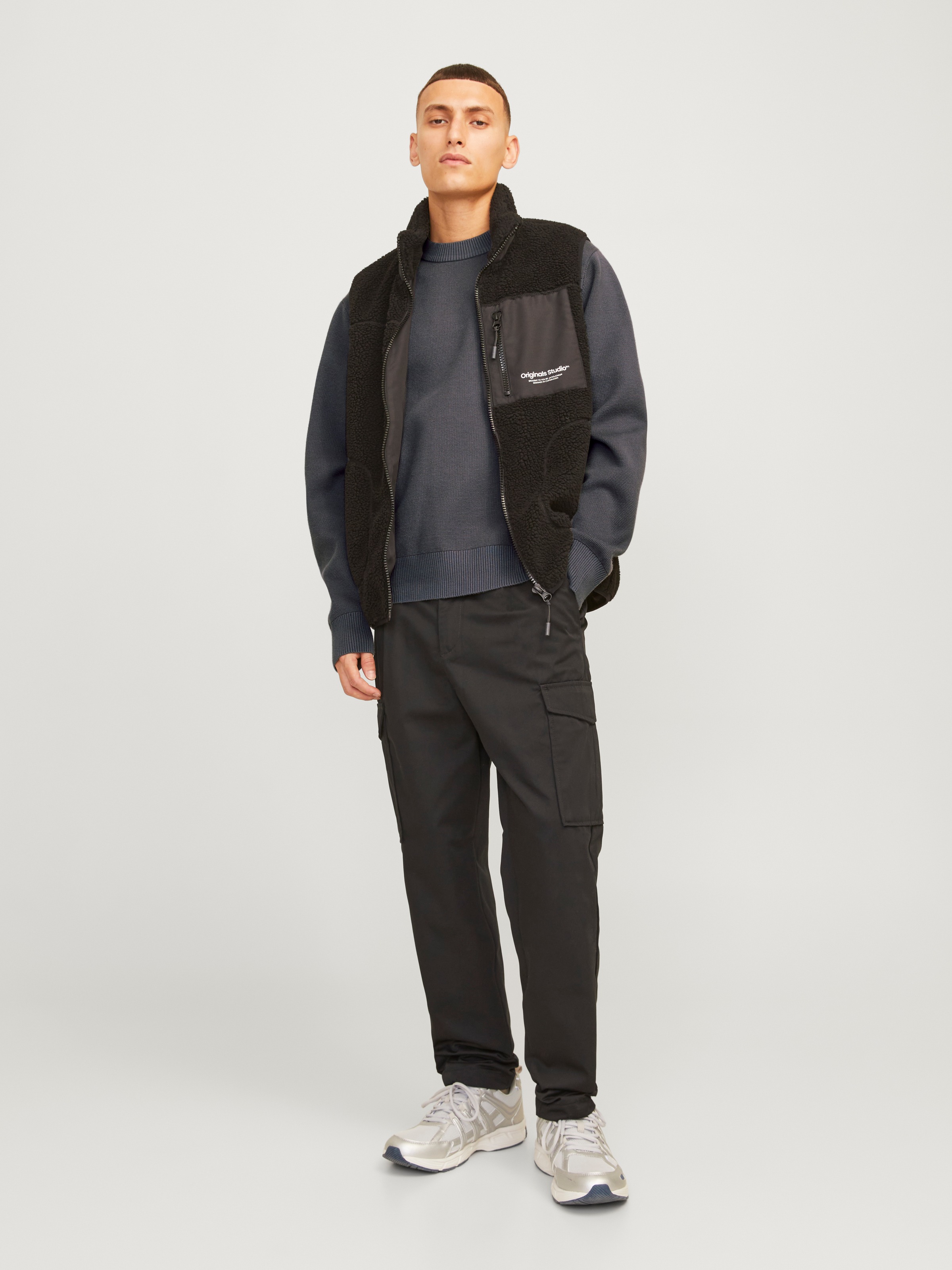 Jack & Jones Pull à col rond »JORVESTERBRO KNIT CREW NECK SN«