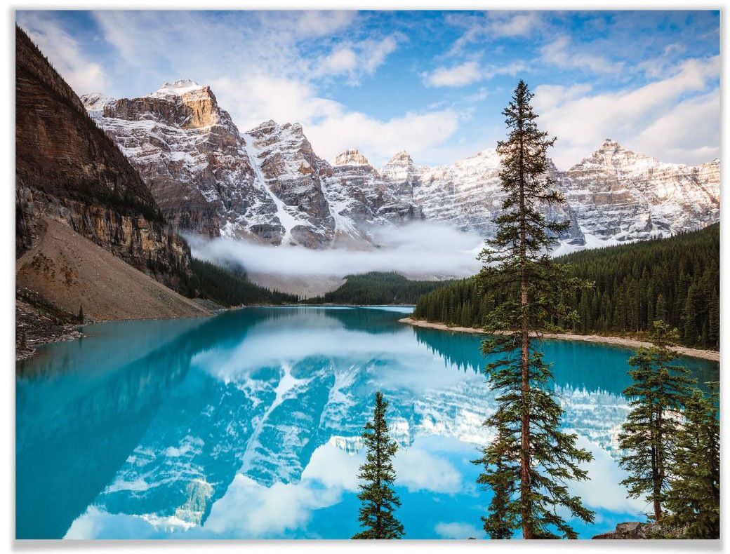 Image of Wall-Art Poster »Banff Nationalpark Kanada«, Kanada, (1 St.), Poster, Wandbild, Bild, Wandposter bei Ackermann Versand Schweiz