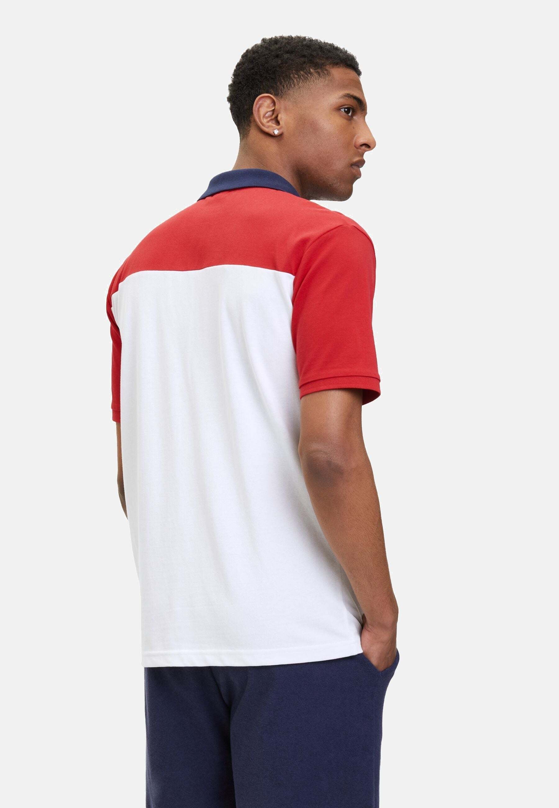 Fila Poloshirt »FILA Polos Lianshan Blocked Polo Shirt«