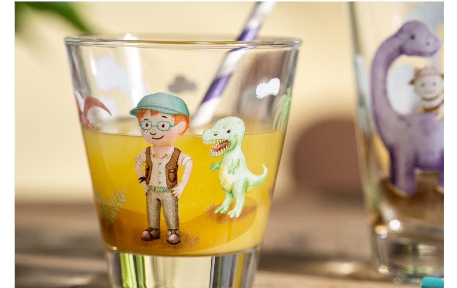 LEONARDO Kinderbecher »Avventura Dino 215ml«, (6 tlg.)