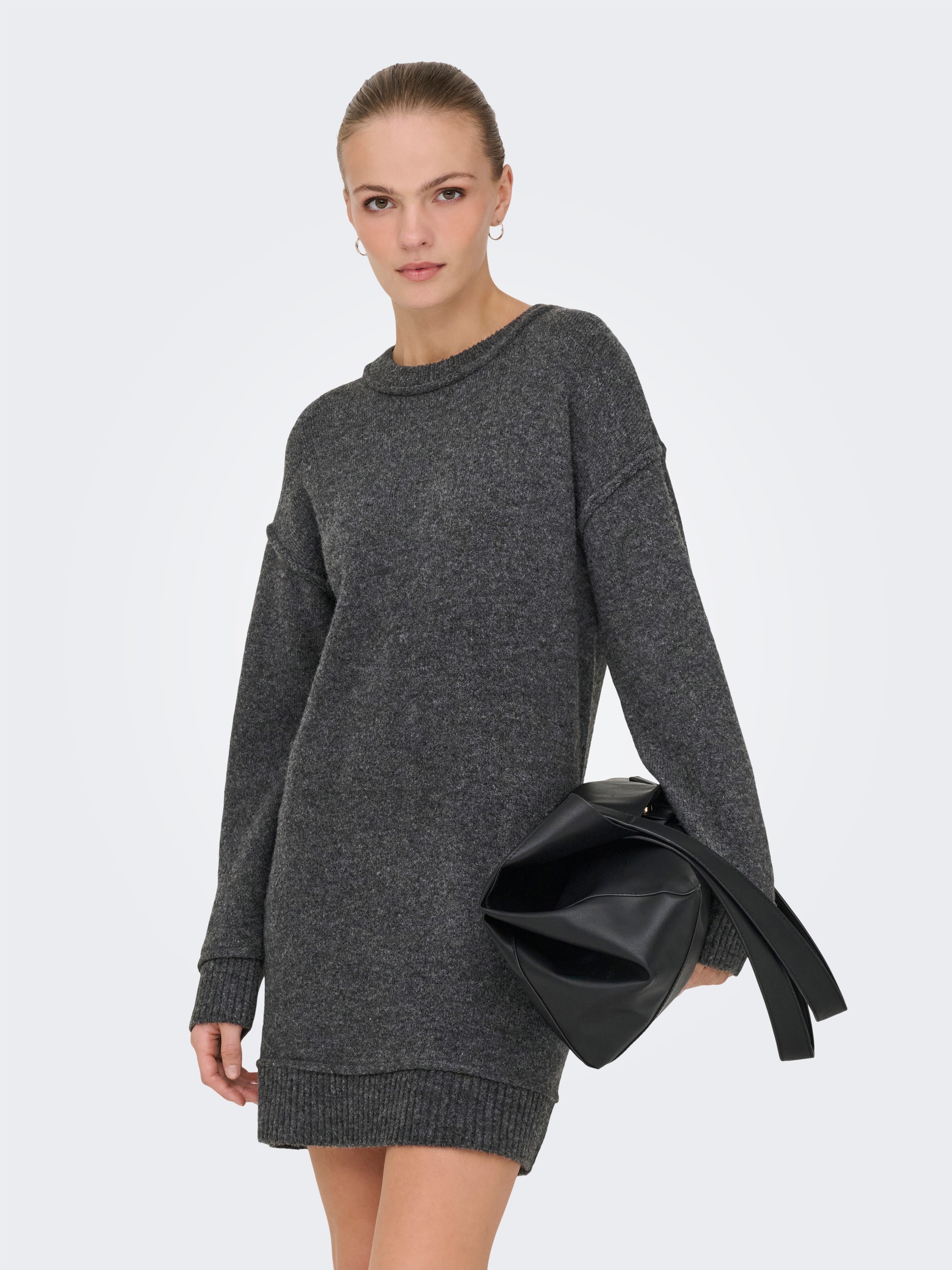 Image of ONLY Midikleid "ONLHAZEL LS O-NECK DRESS BF KNT" Sommerkleid