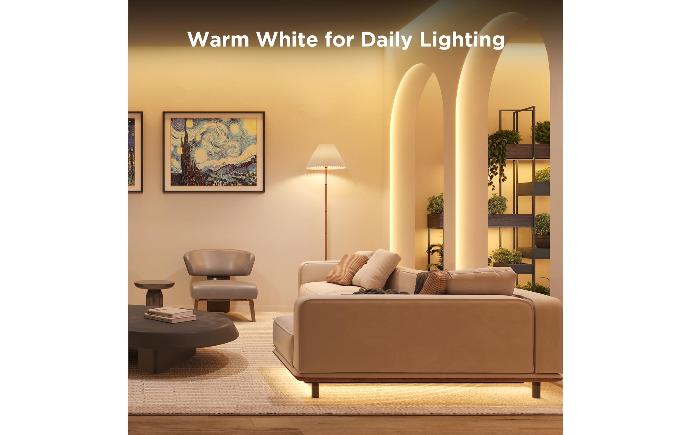 Govee LED-Streifen »3m, Matter, WiFi, BT, RGBIC«, 72 St.-flammig