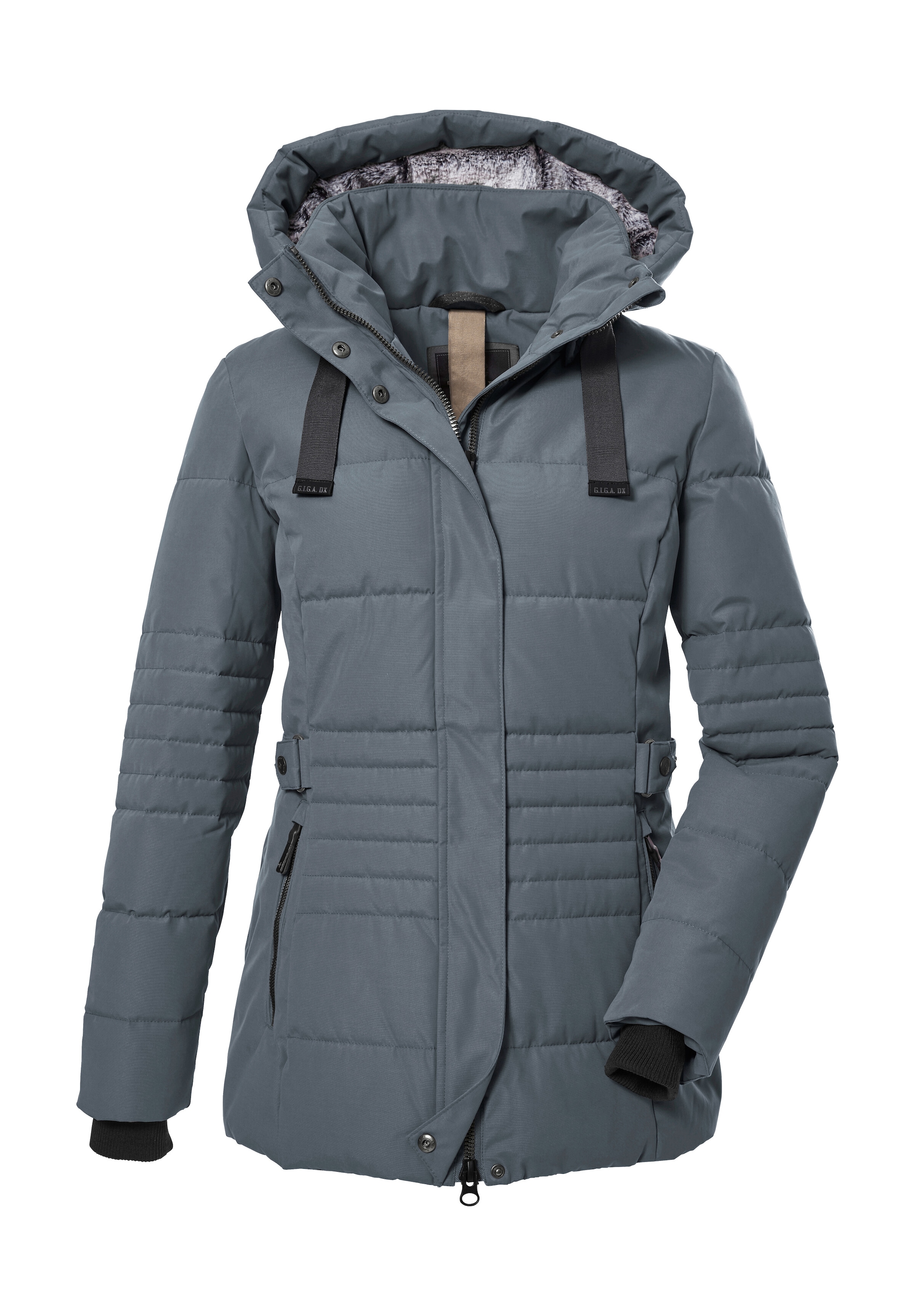 G.I.G.A. DX by killtec Veste matelassée »GW 25 WMN QLTD JCKT« veste d’hiver cintrée, déperlante, coupe-vent, capuche amovible