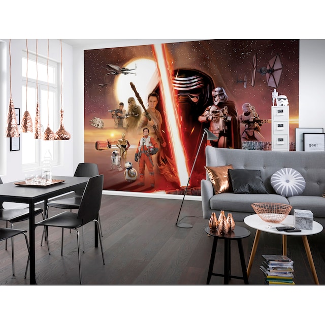 Komar Fototapete »STAR WARS EP7 Collage«, 368x254 cm (Breite x Höhe),  inklusive Kleister kaufen