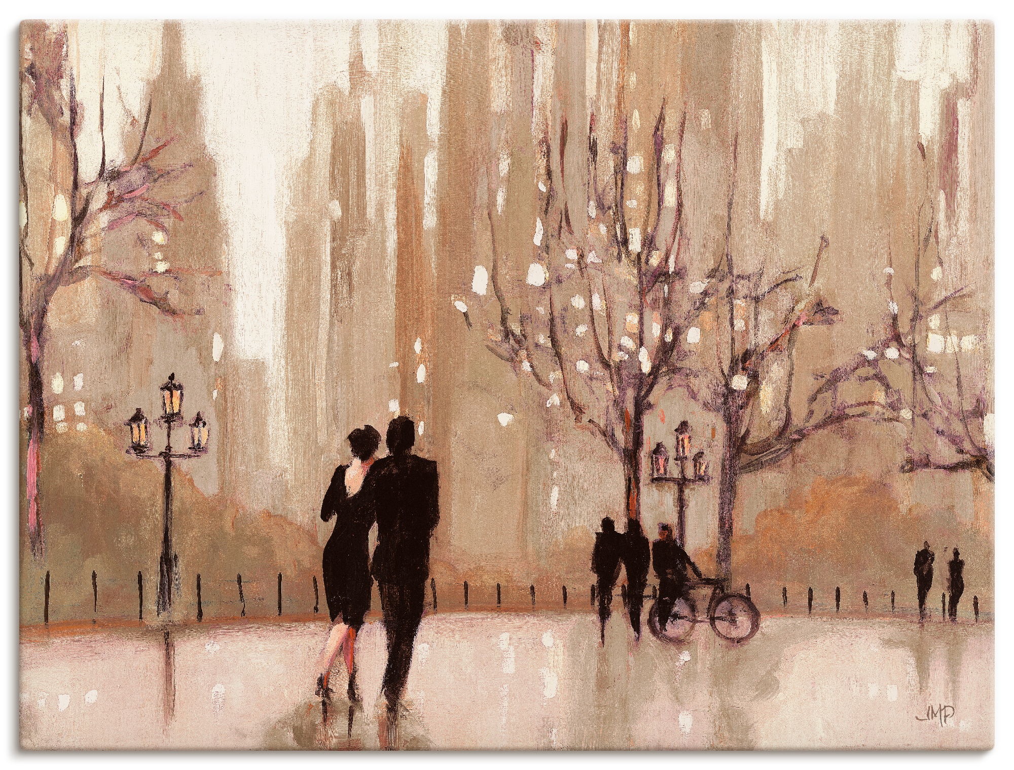 Image of Artland Wandbild "Ein Abend in der Natur" Paar 1 Stk. tlg. als Leinwandbild, Poster in verschied. Grössen