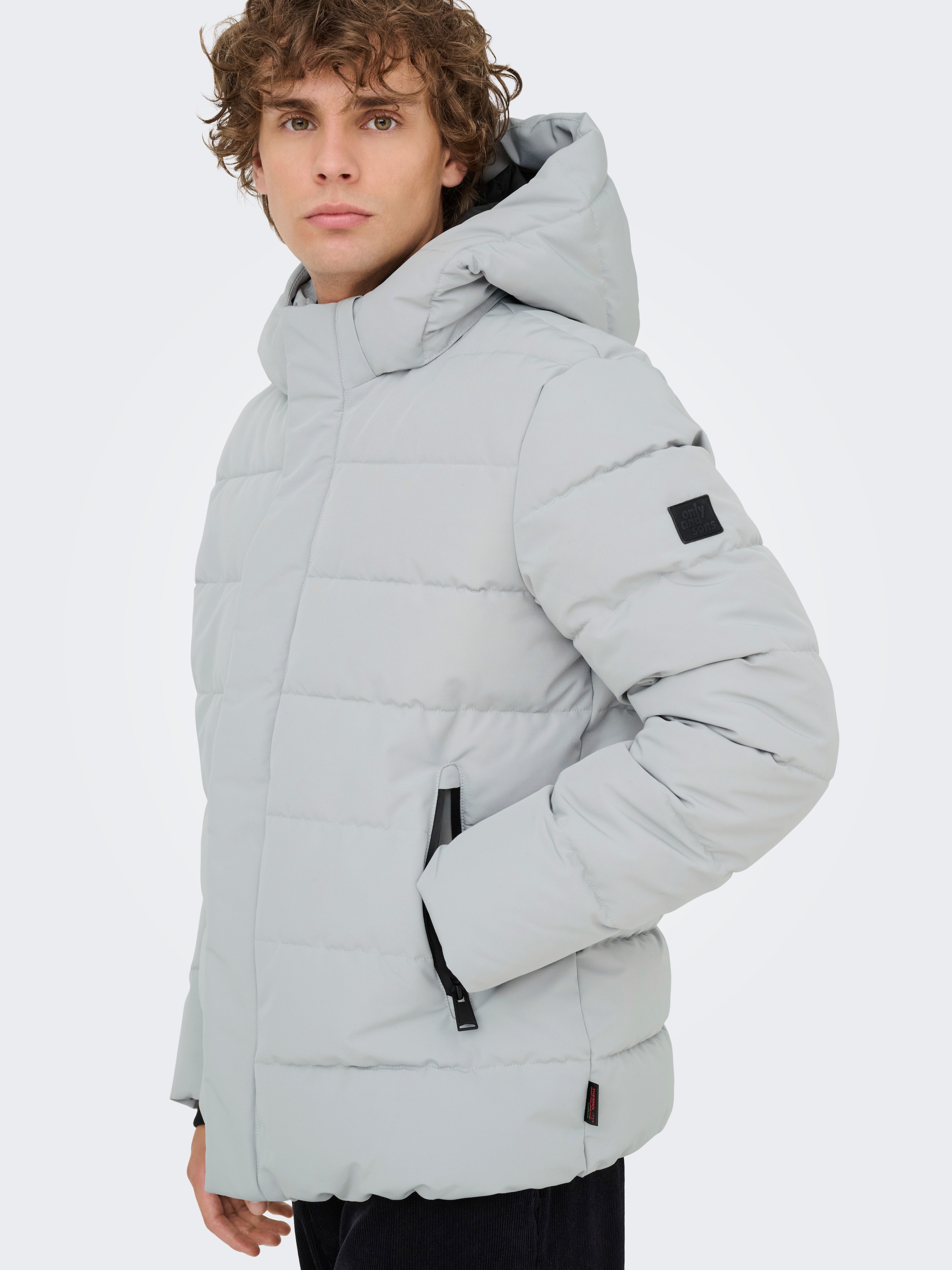 ONLY & SONS Veste matelassée »ONSCAYSON PUFFA OTW NOOS« mit Kapuze