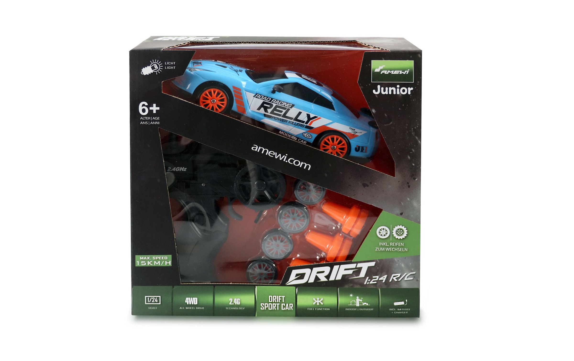 Amewi Voiture RC »Sport Car 4WD Blau,«