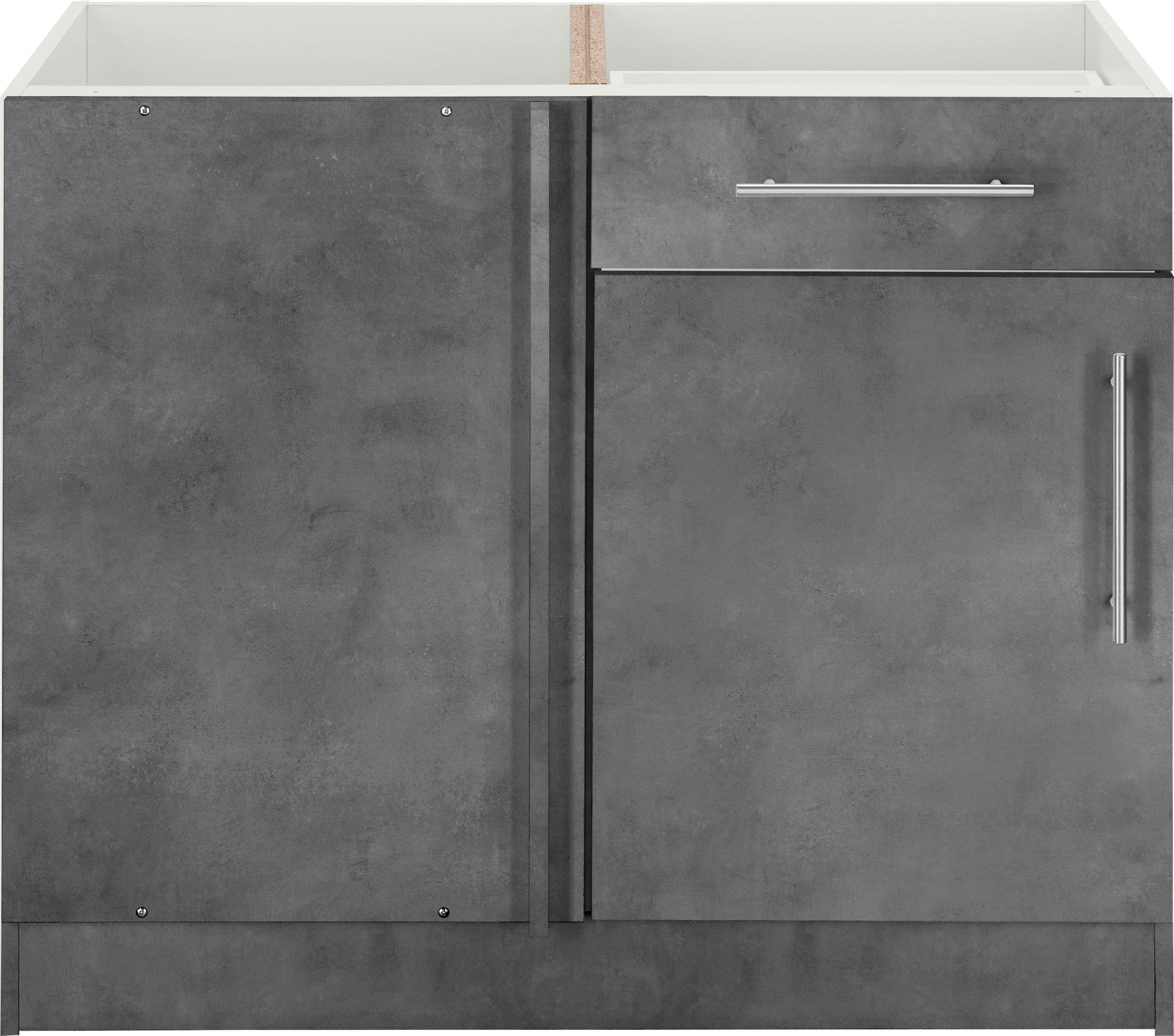 wiho Küchen Eckunterschrank »Cali«, 100 cm 110 kaufen bequem breit, ohne Arbeitsplatte Planungsmass cm