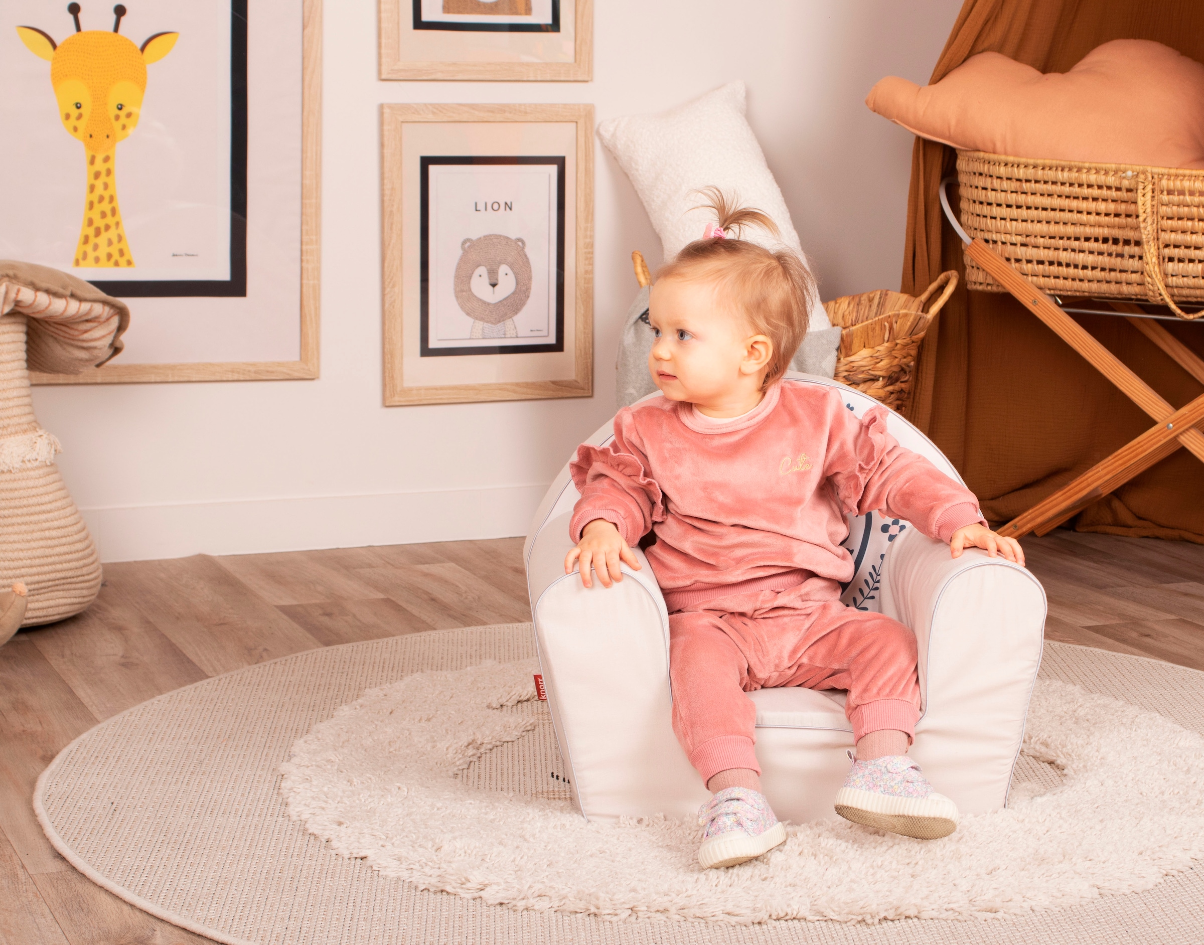 Knorrtoys® Sessel »Einhorn beige« für Kinder; Made in Europe