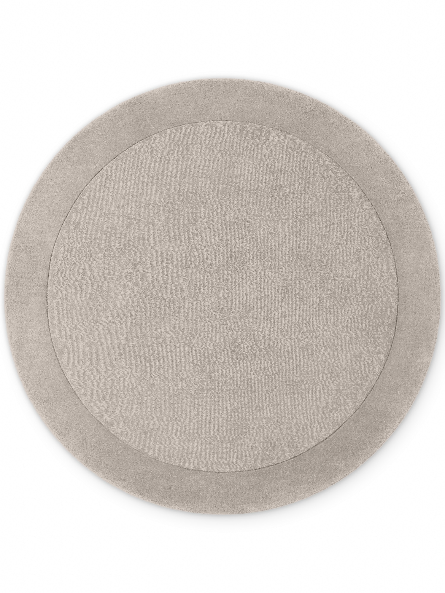 Villeroy & Boch Tapis »Wollteppich Kivi« Rond 17 mm Höhe tissé main, laine, bordure, uni, coureur, salon, organique