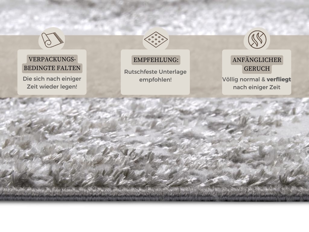 HANSE Home Teppich »Retro«, rechteckig, 13 mm Höhe, strapazierfähig, pflegeleicht, robust, glänzend