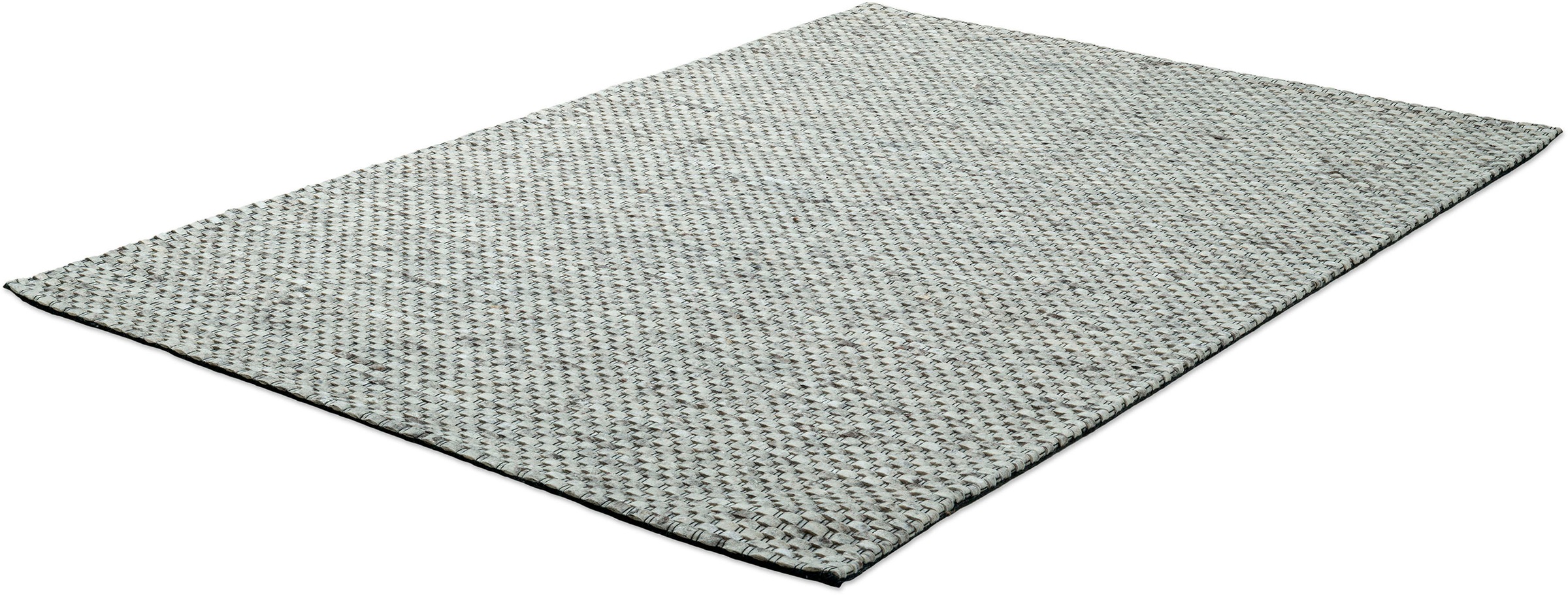THEKO Wollteppich »Tauern«, rechteckig, 10 mm Höhe, Handweb Teppich, reine Wolle, handgewebt