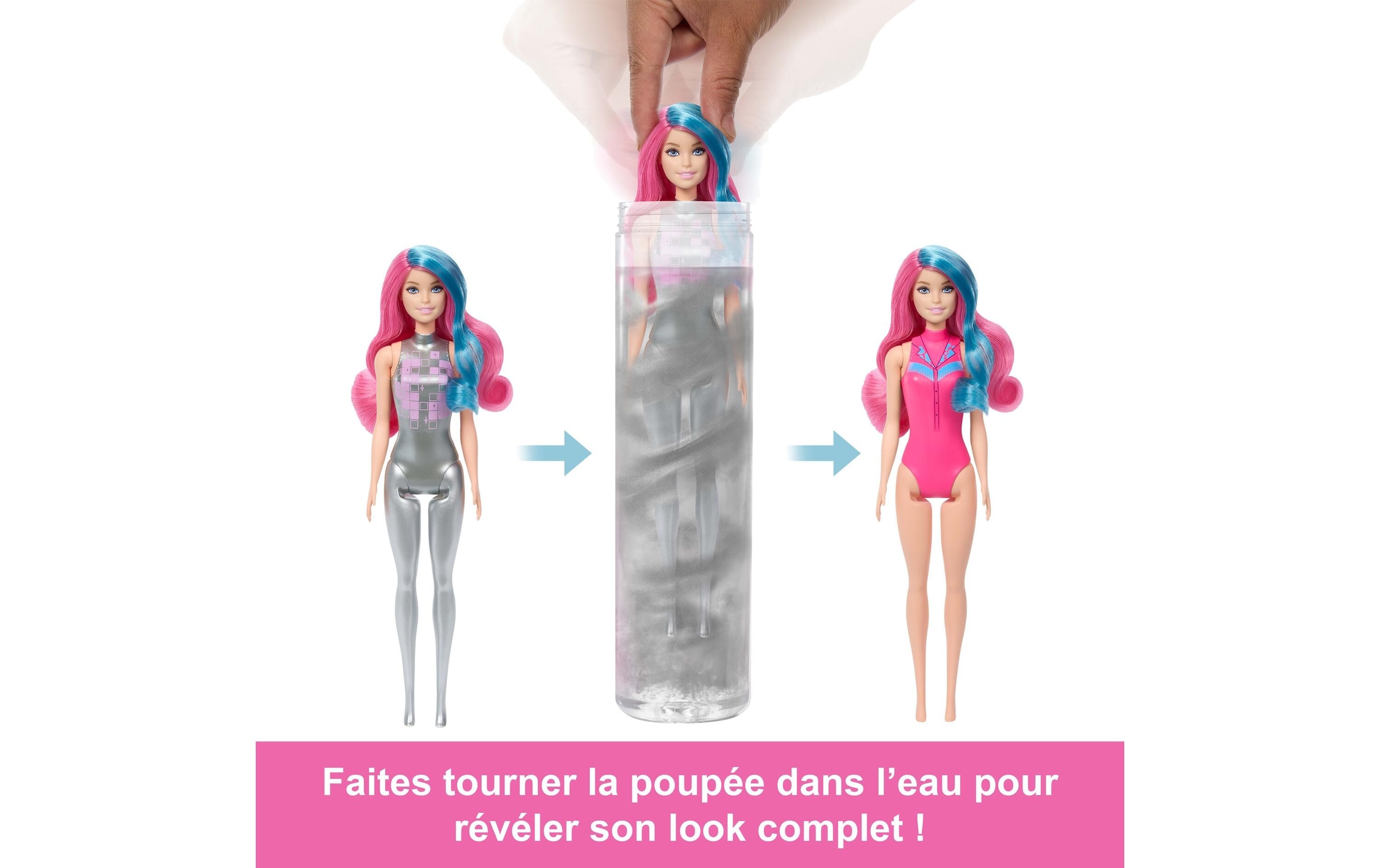 Barbie Anziehpuppe »Color Reveal Disco Star 11/1 Series«