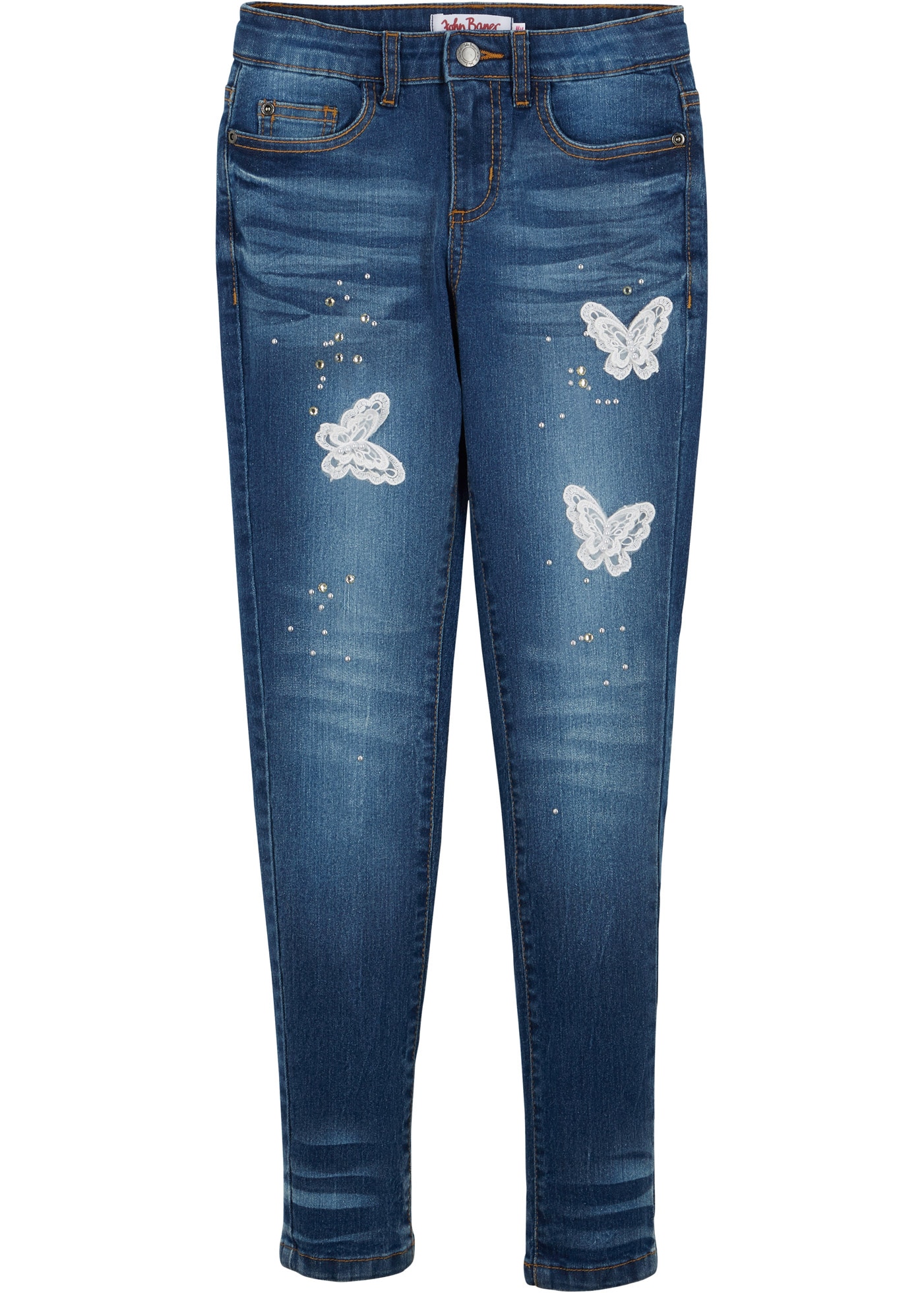 bonprix Skinny-fit-Jeans Skinny-Jeans Mid Waist