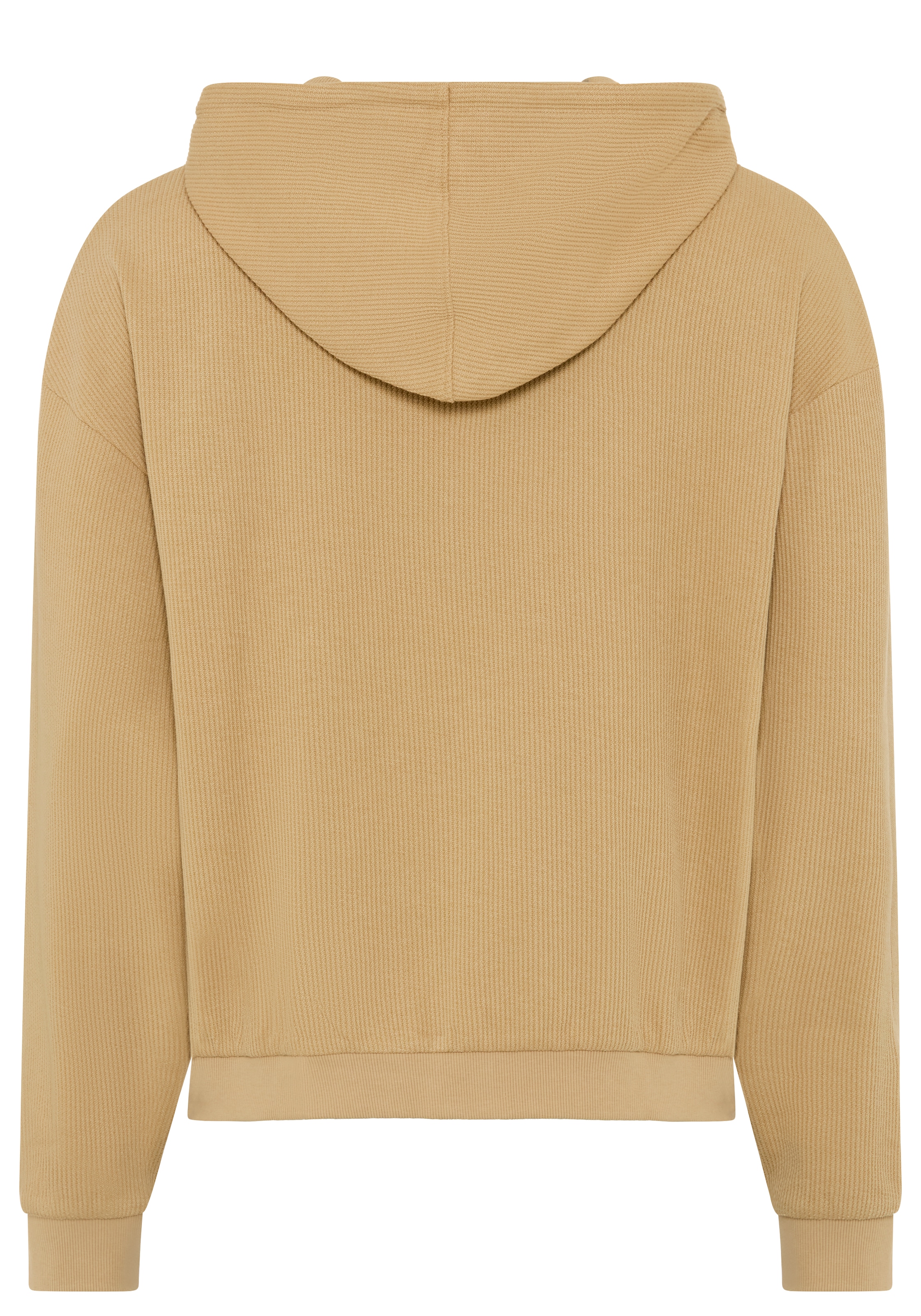 HUGO Veste sweat »Nuwahood« en structure gaufrée, coupe ample